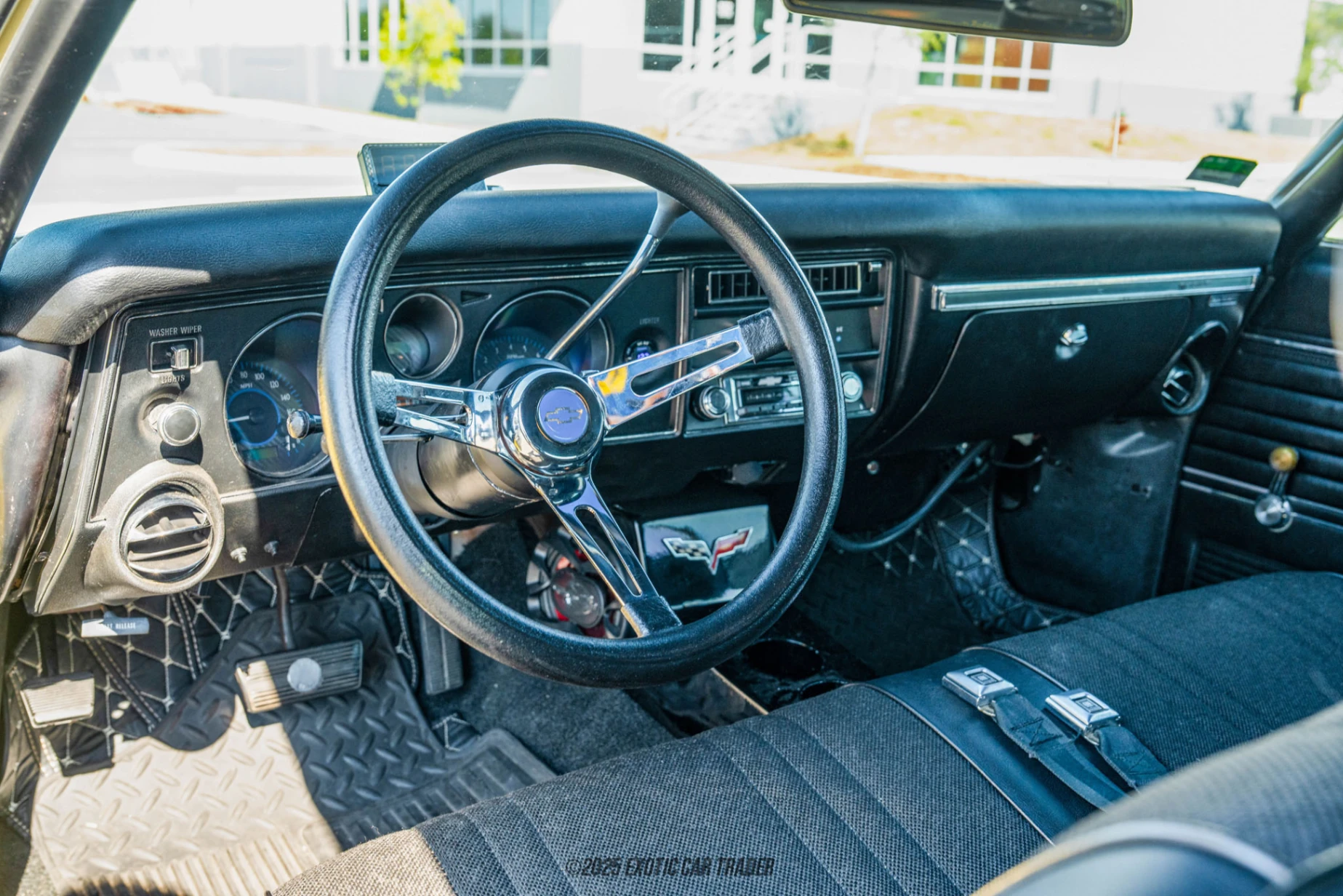 The interior of the vehicle for sale