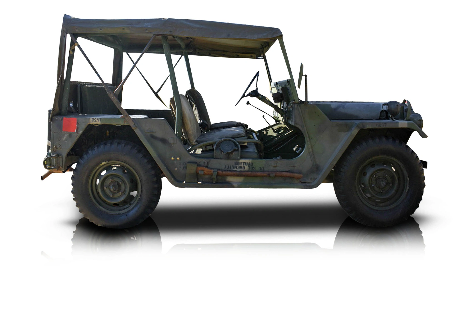 Passenger side photo of vehicle