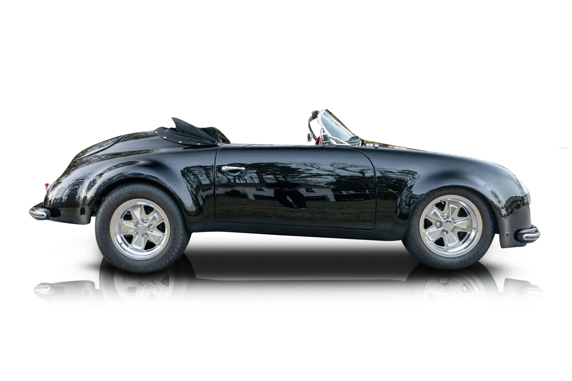 Passenger side photo of vehicle