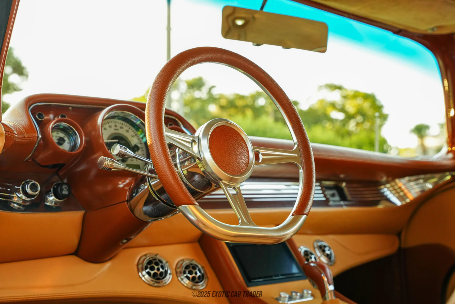 The interior of the vehicle for sale