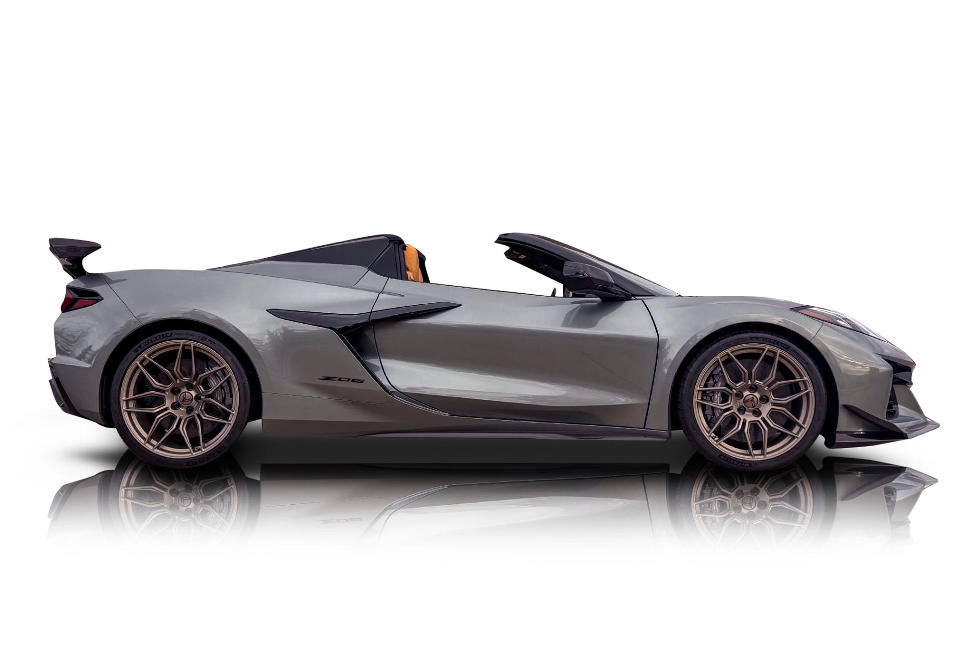 An incredible side shot photo of a car that you should buy.