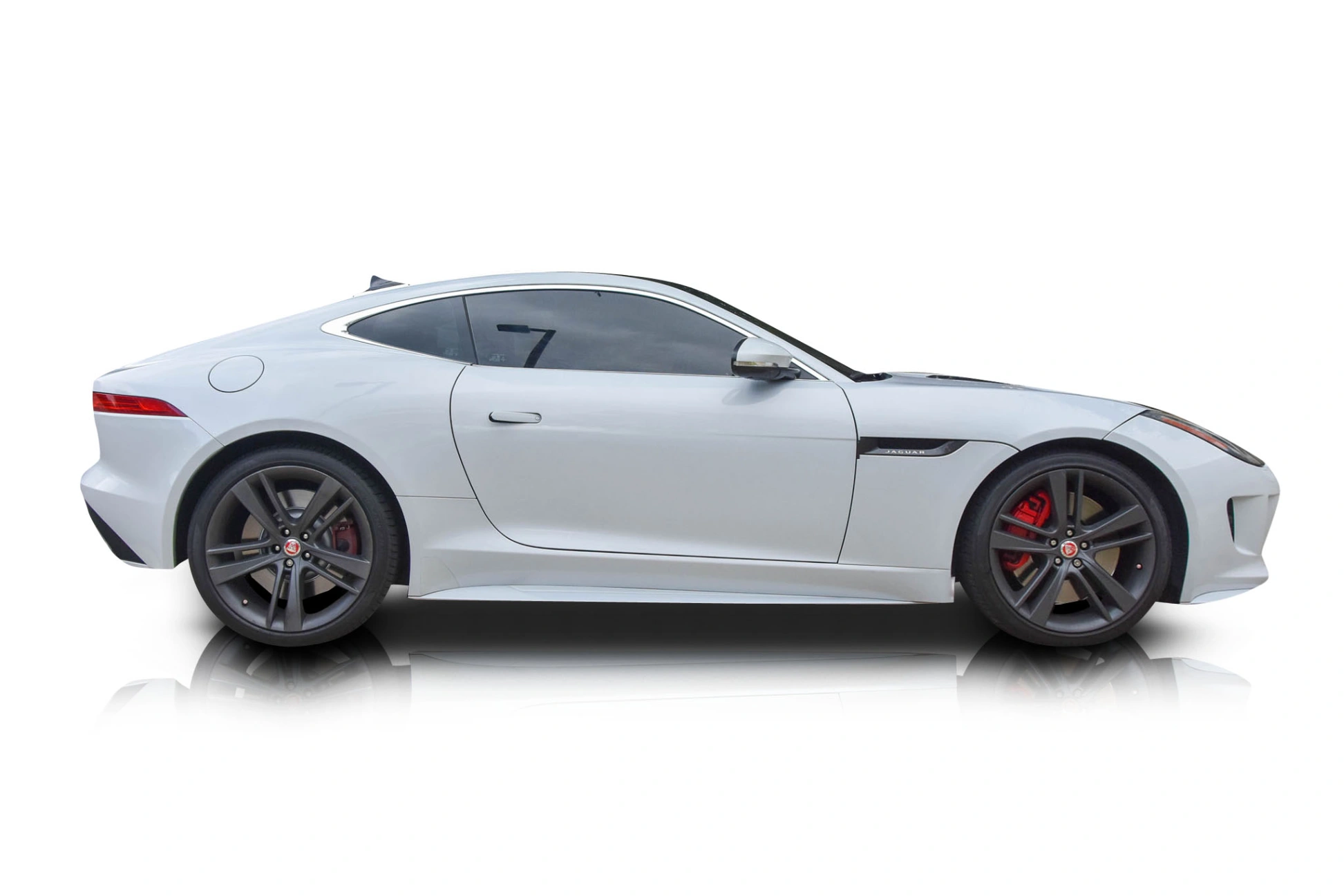 Passenger side photo of vehicle