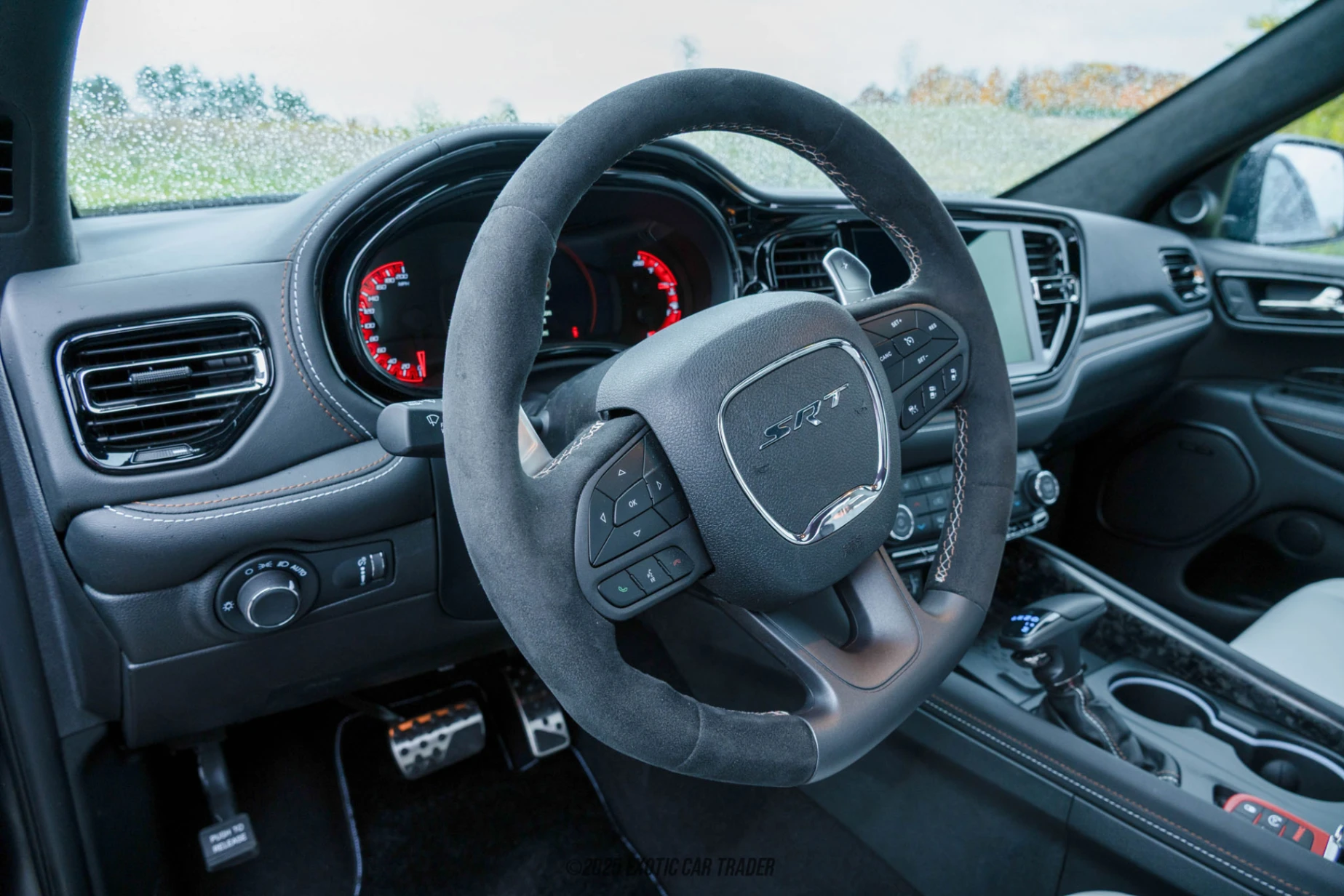 The interior of the vehicle for sale