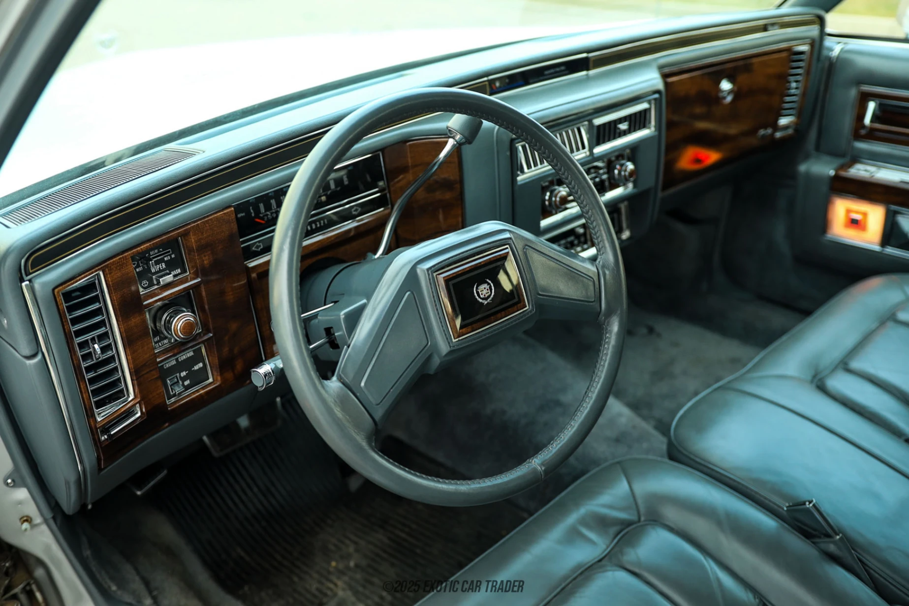 The interior of the vehicle for sale