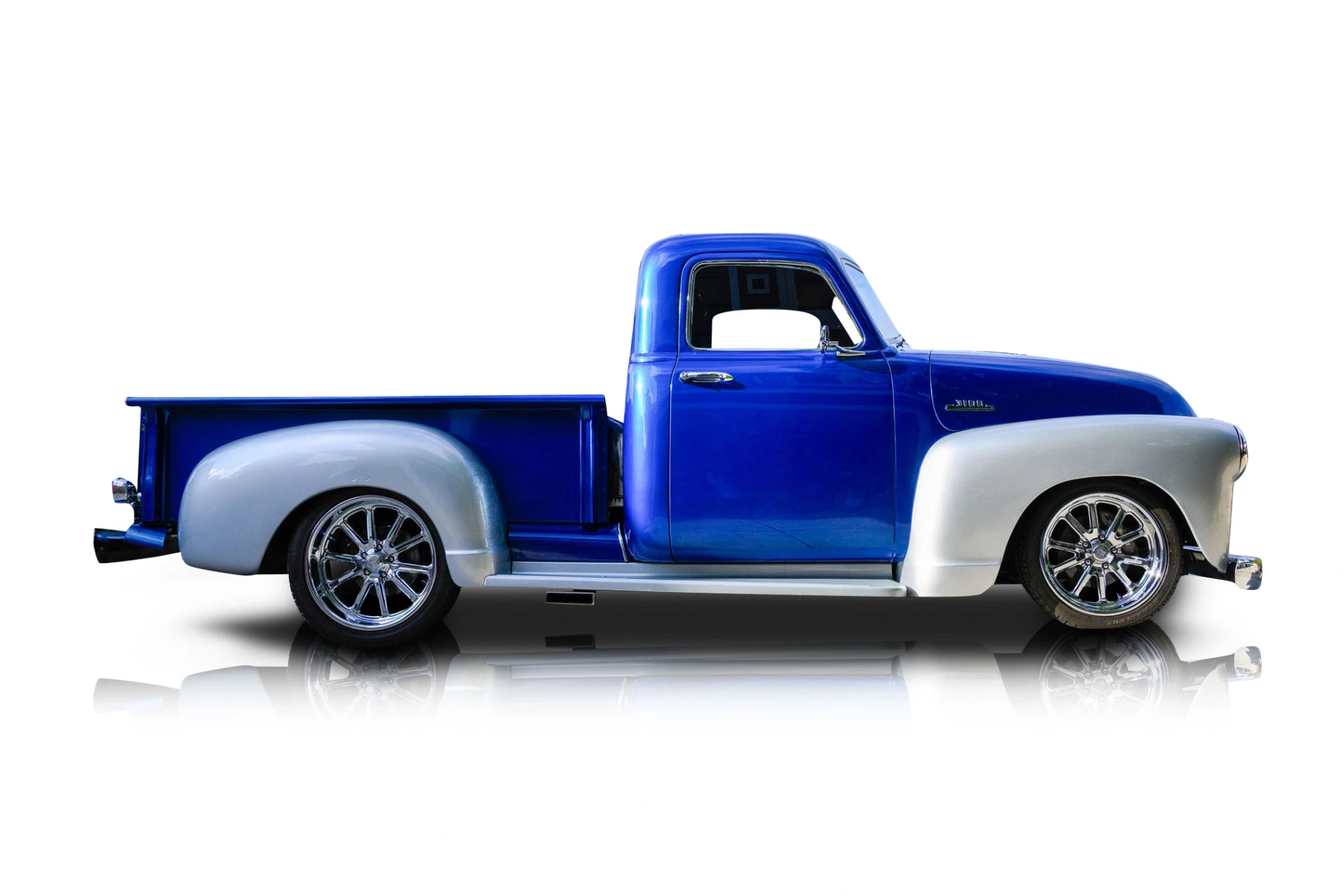 Passenger side photo of vehicle