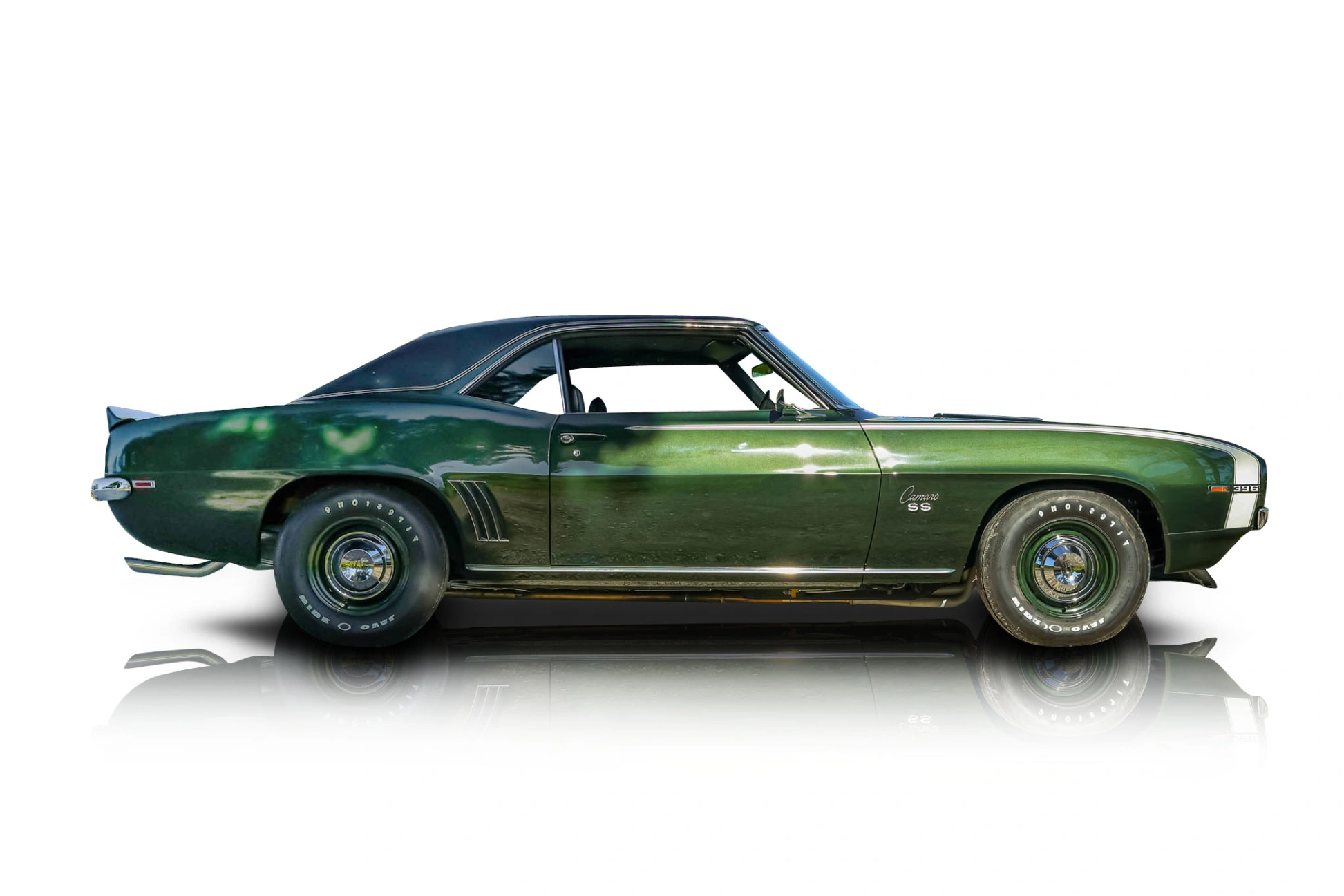 Passenger side photo of vehicle