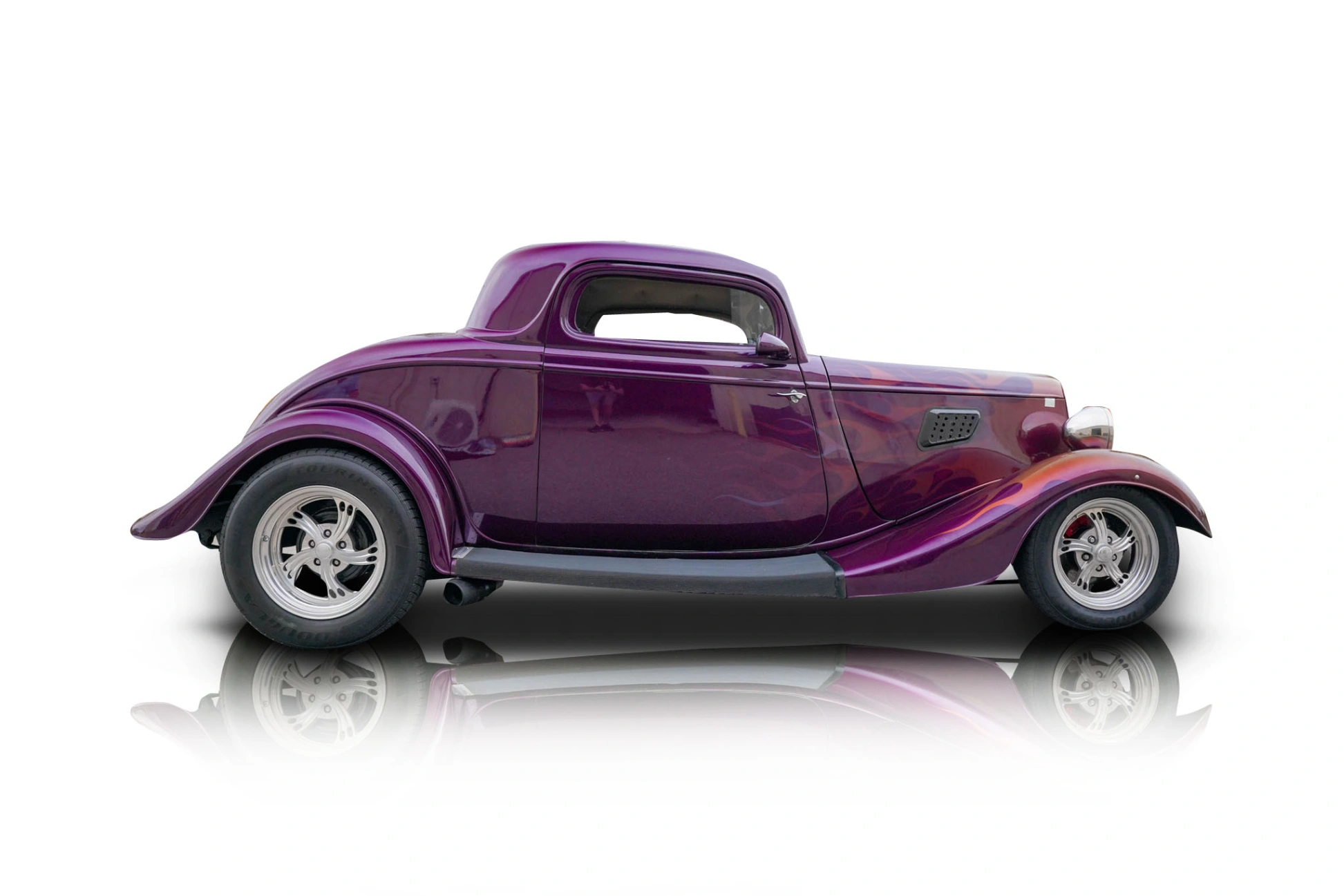 Passenger side photo of vehicle