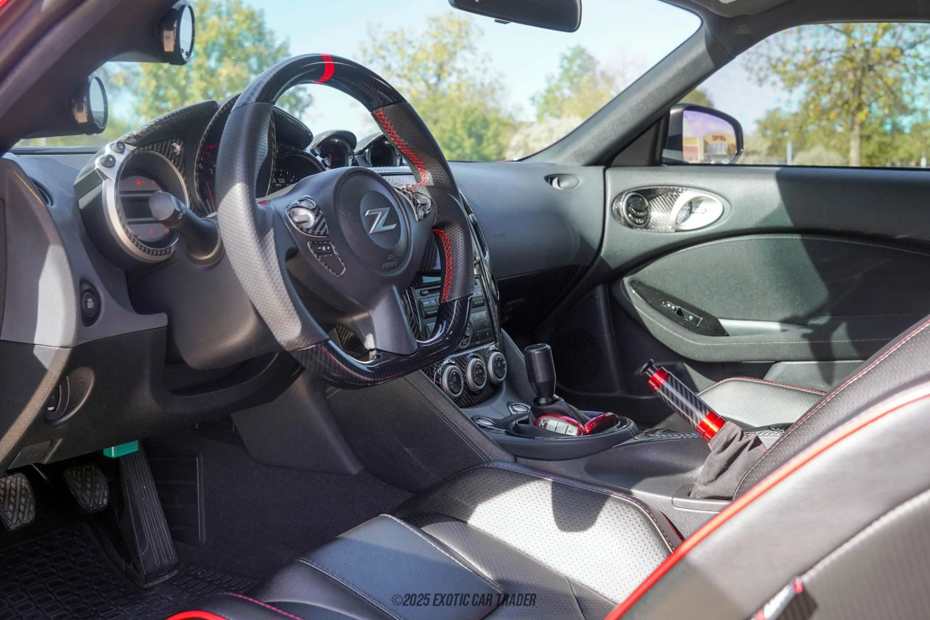 The interior of the vehicle for sale