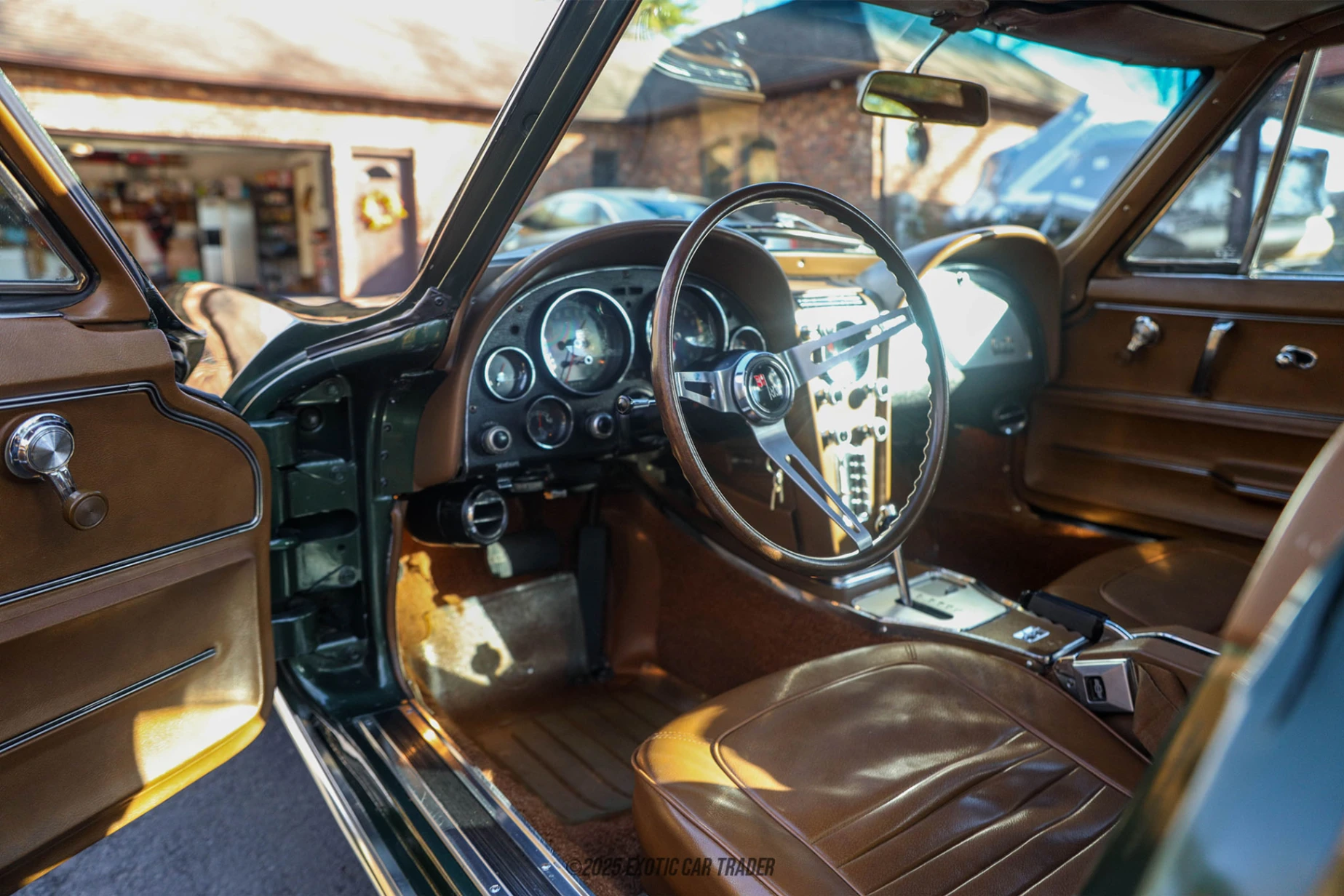 The interior of the vehicle for sale