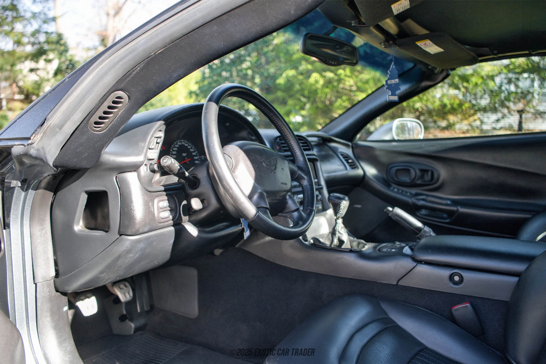 The interior of the vehicle for sale