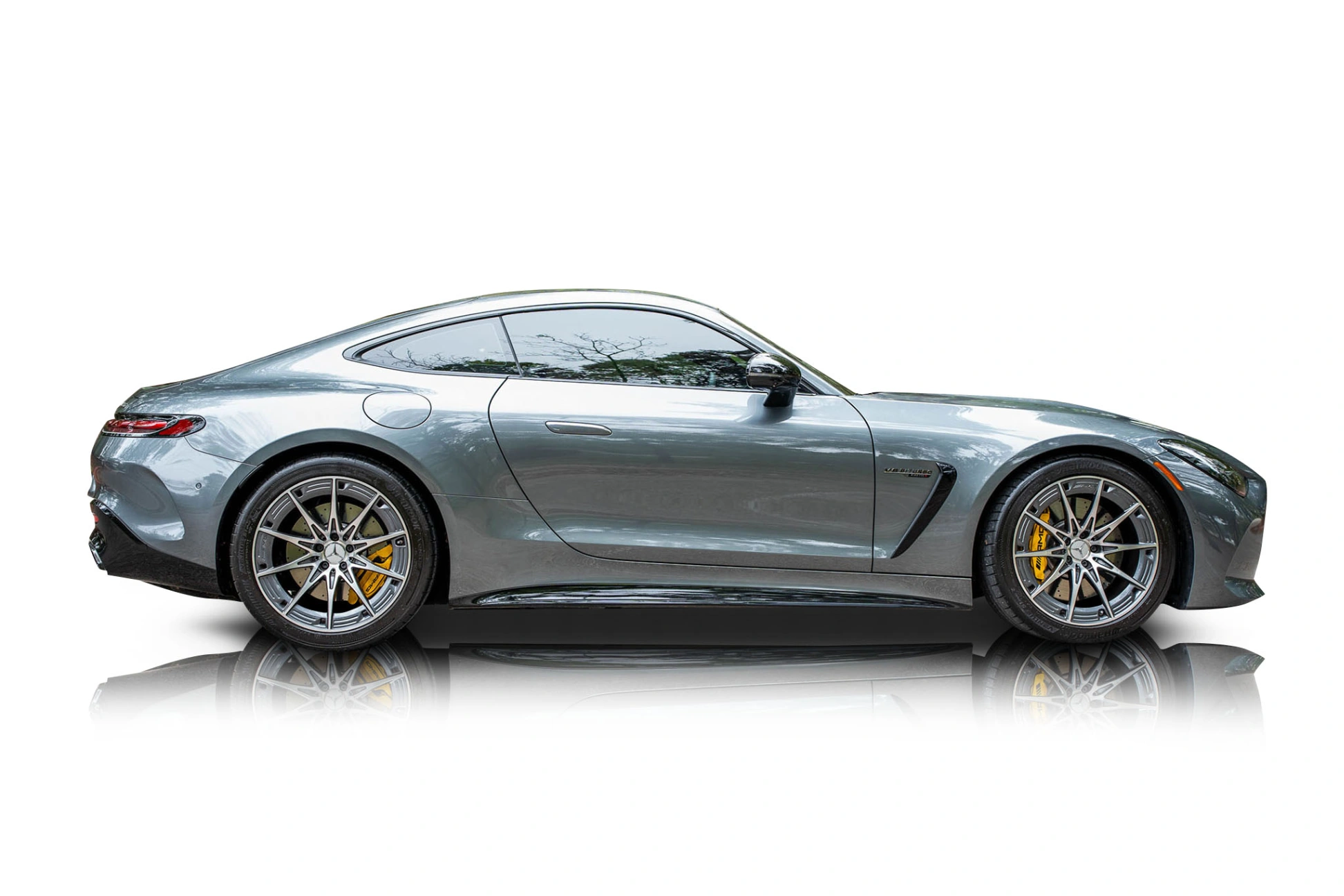 Passenger side photo of vehicle