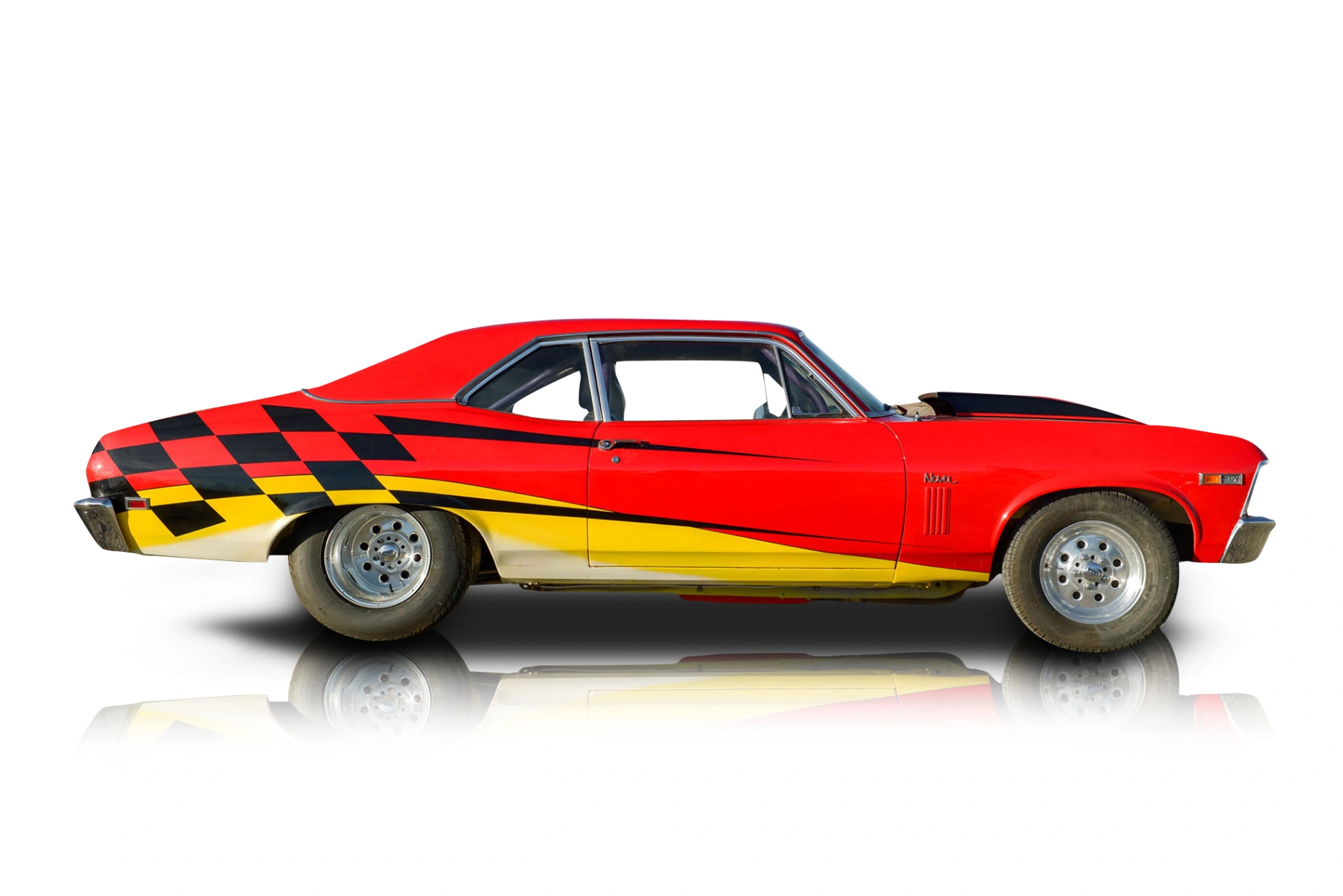 Passenger side photo of vehicle