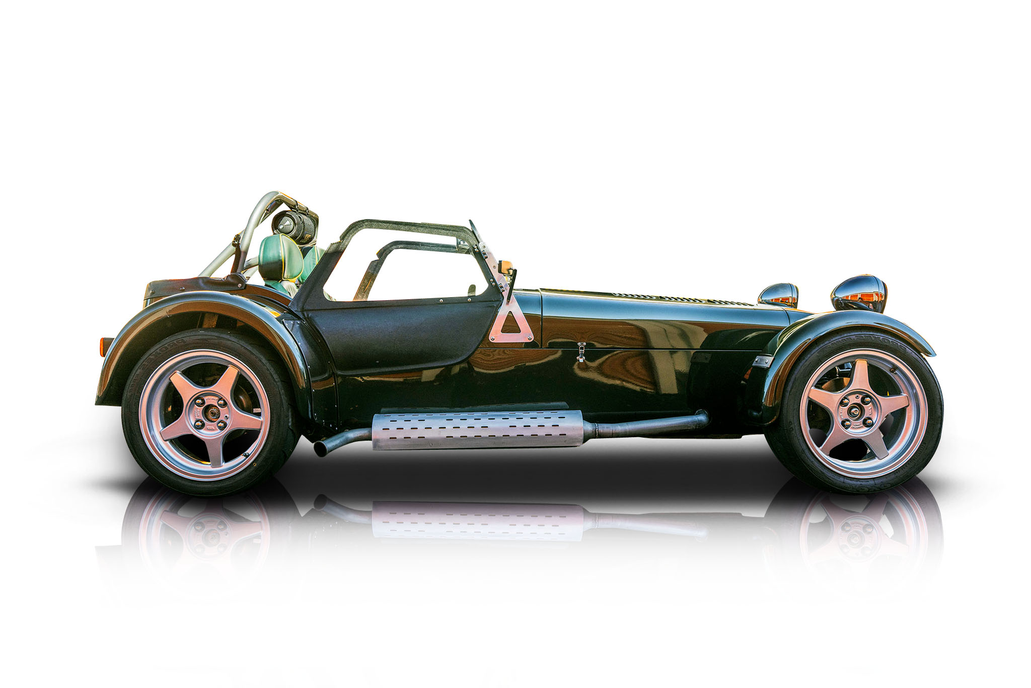 An incredible side shot photo of a car that you should buy.