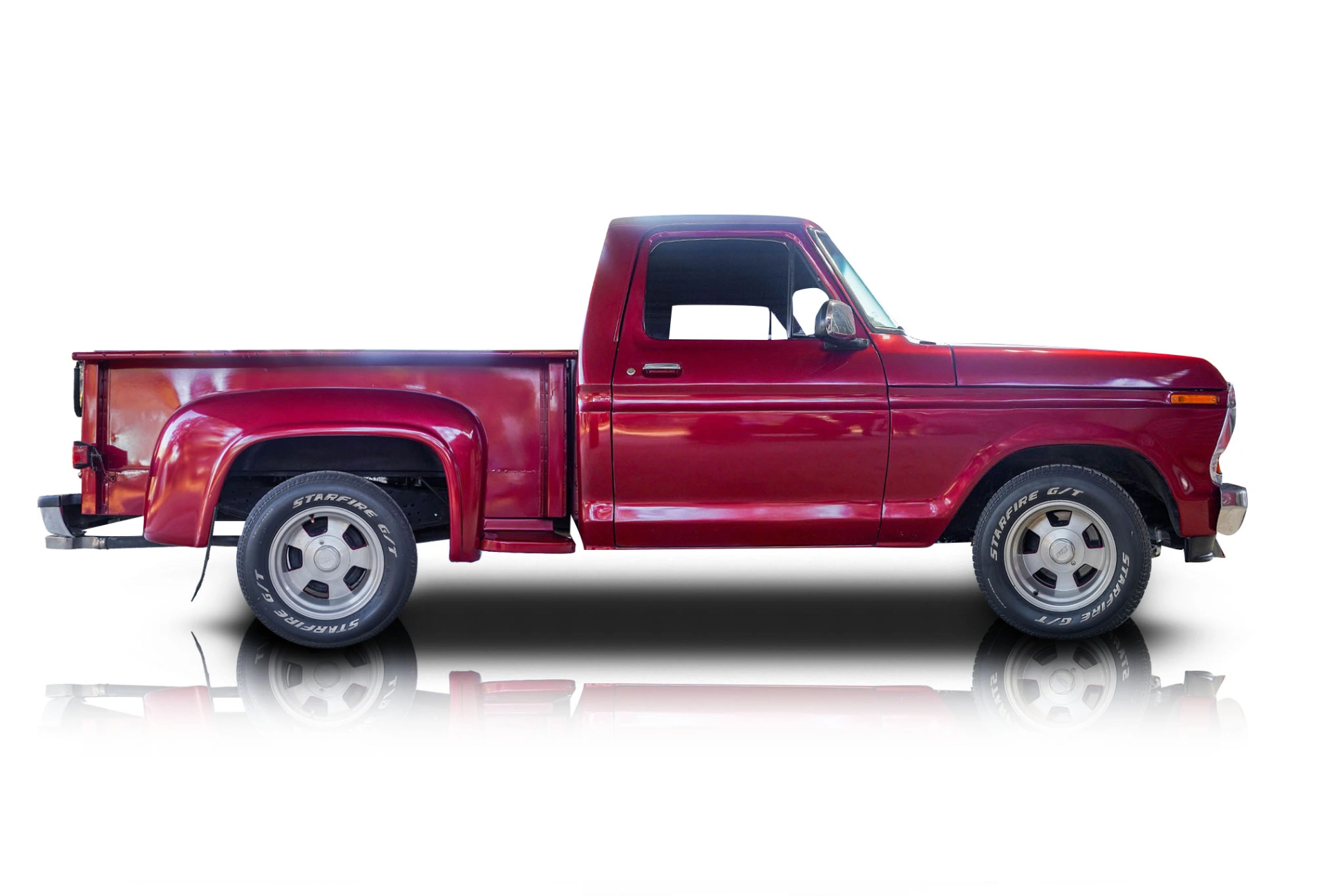 Passenger side photo of vehicle