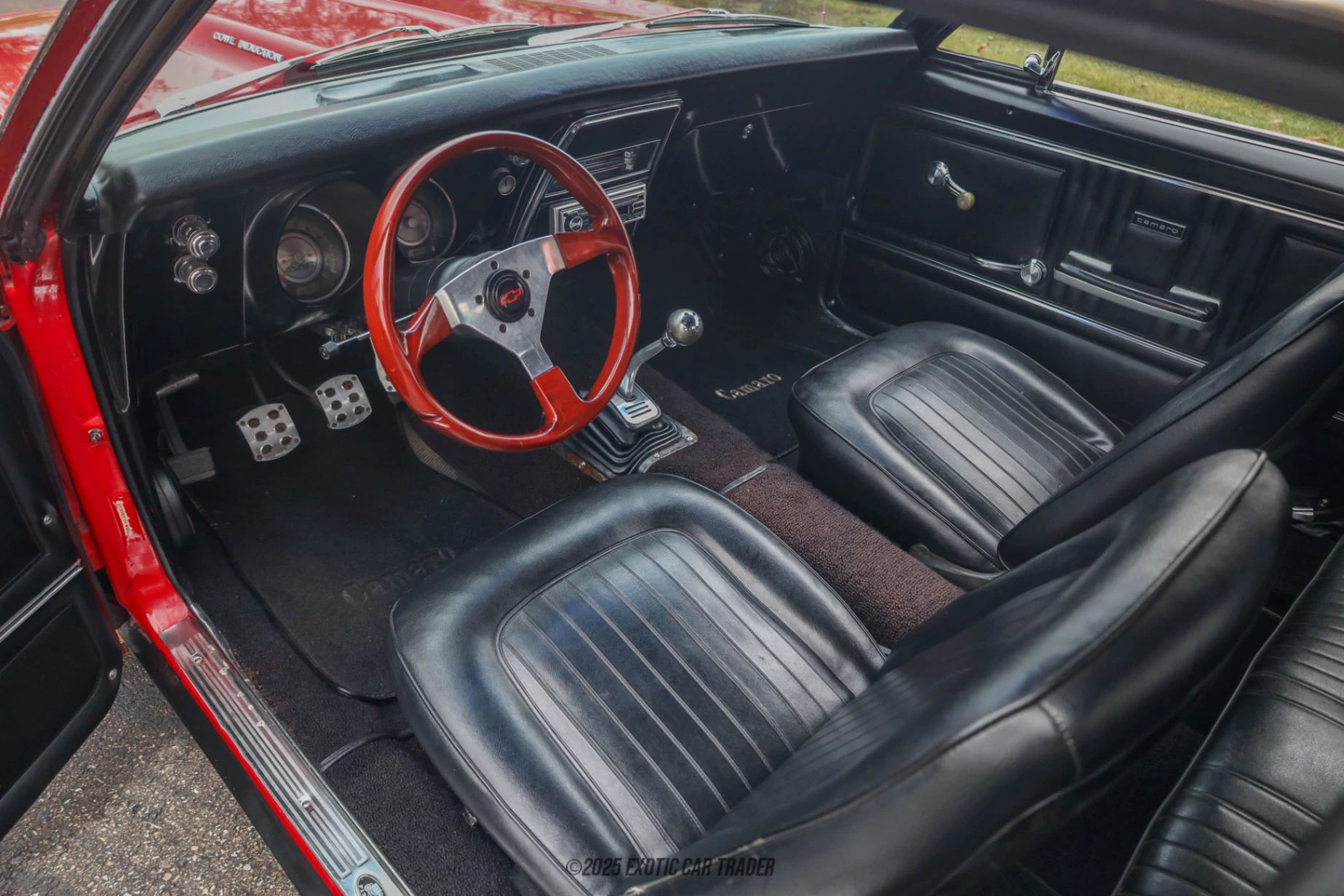 The interior of the vehicle for sale