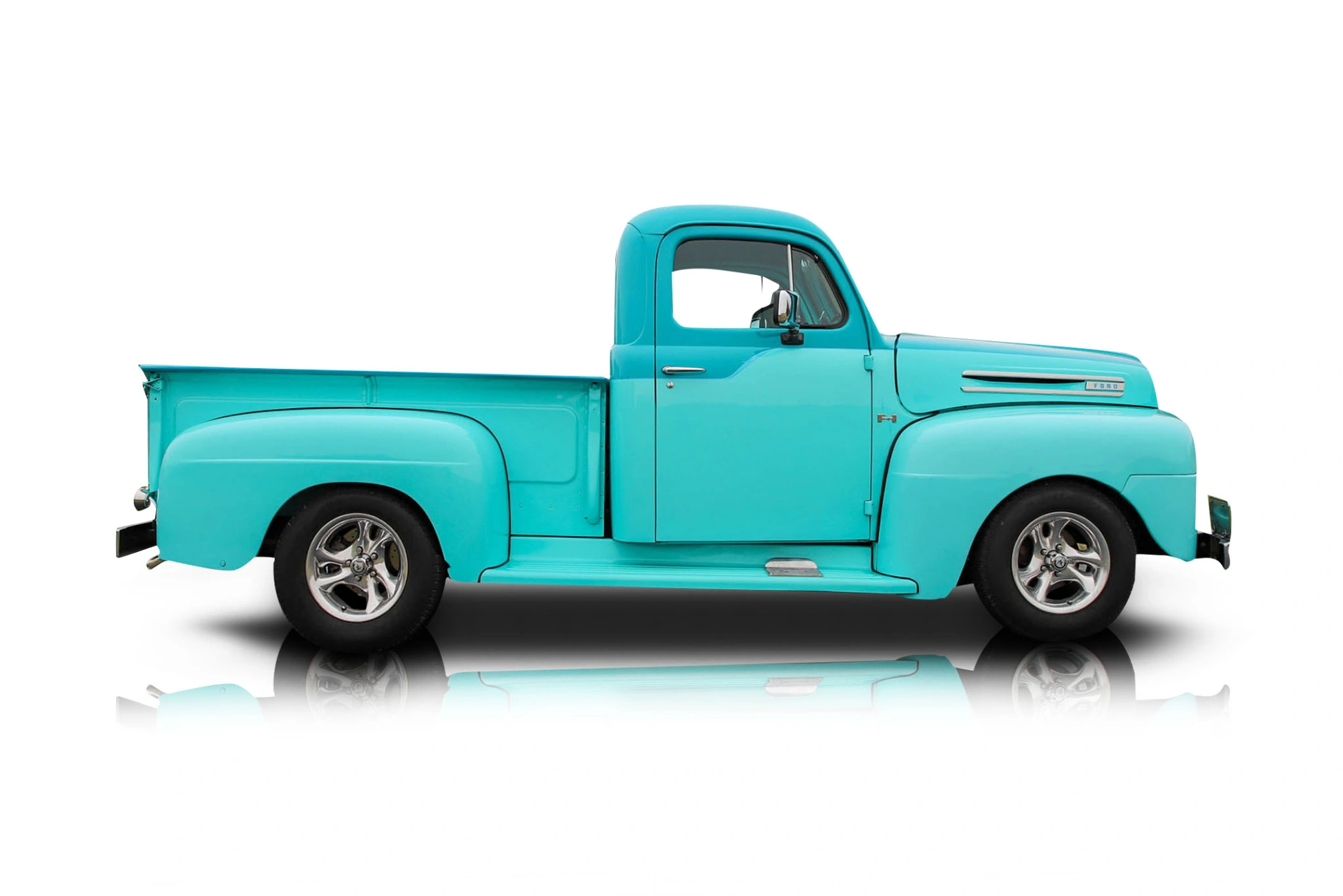 Passenger side photo of vehicle