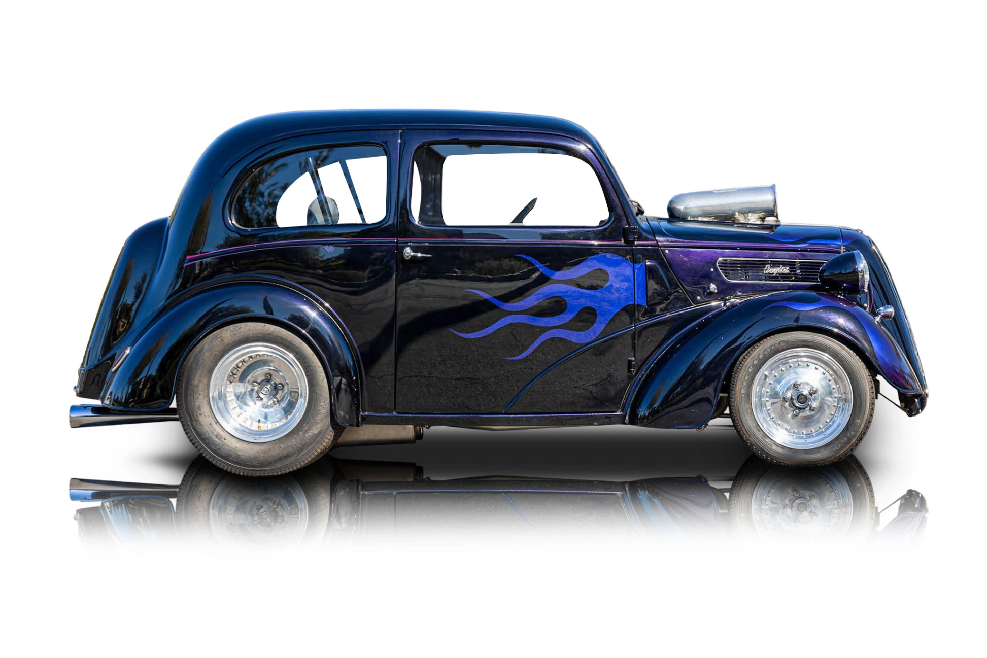 Passenger side photo of vehicle