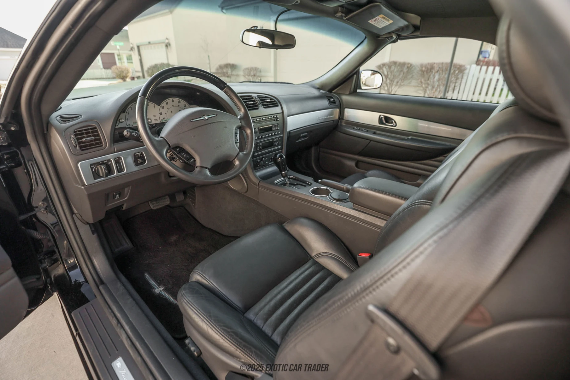 The interior of the vehicle for sale