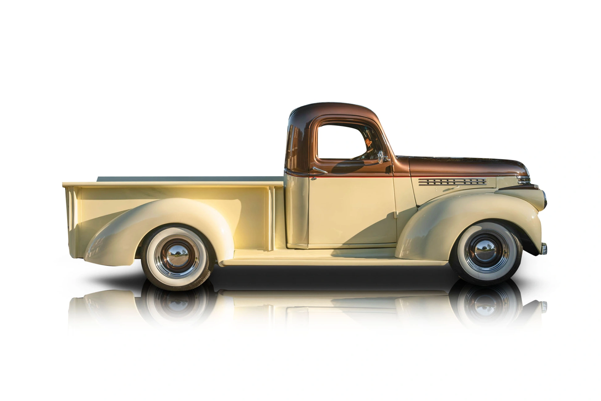 Passenger side photo of vehicle