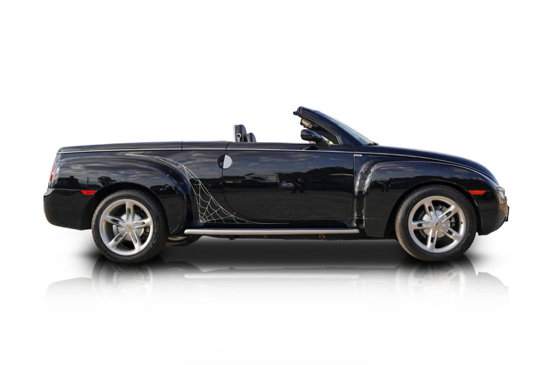 Passenger side photo of vehicle