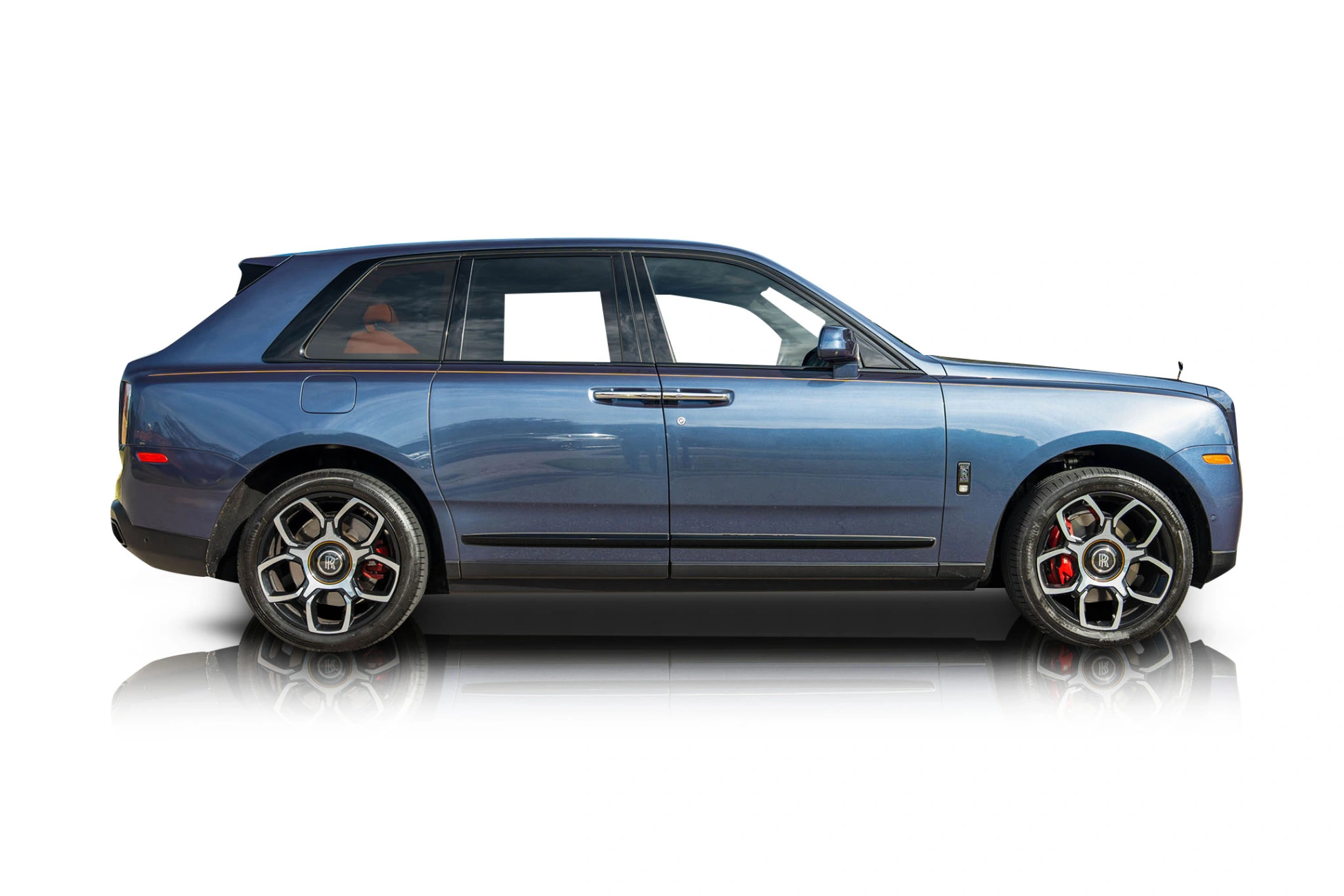 Passenger side photo of vehicle