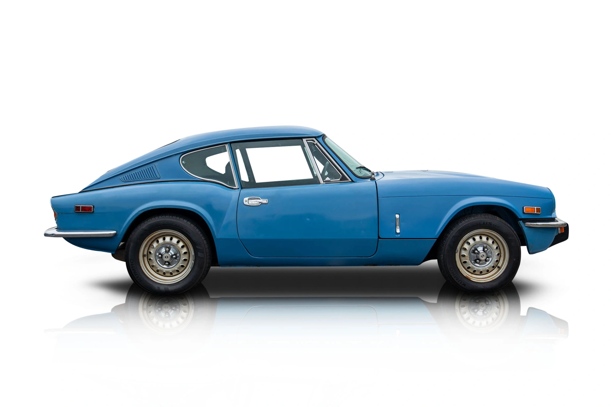 Passenger side photo of vehicle