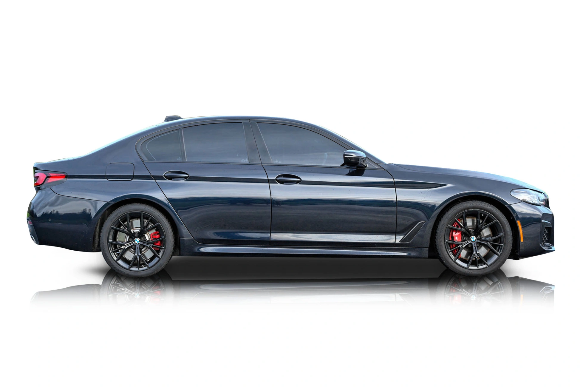 Passenger side photo of vehicle