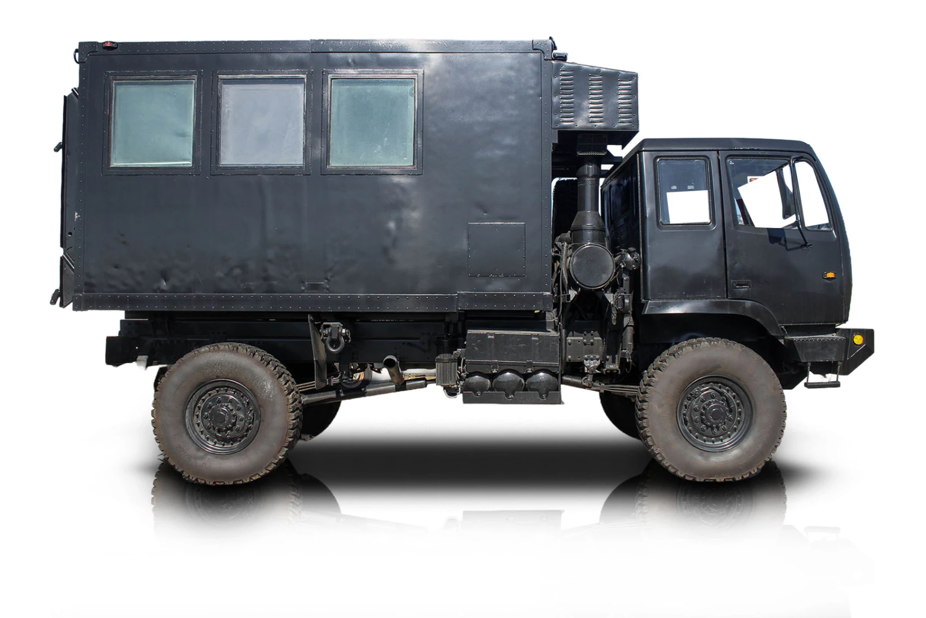 Passenger side photo of vehicle