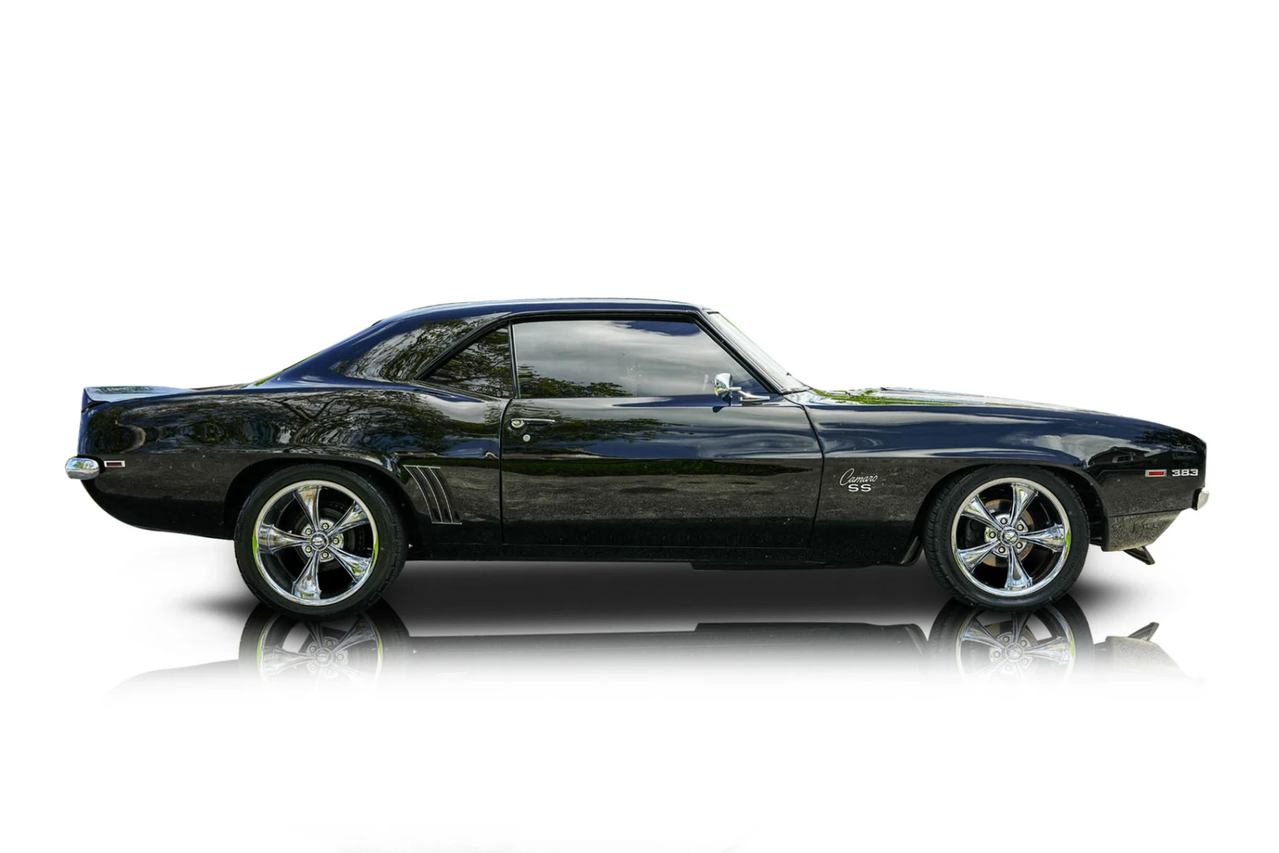 Passenger side photo of vehicle