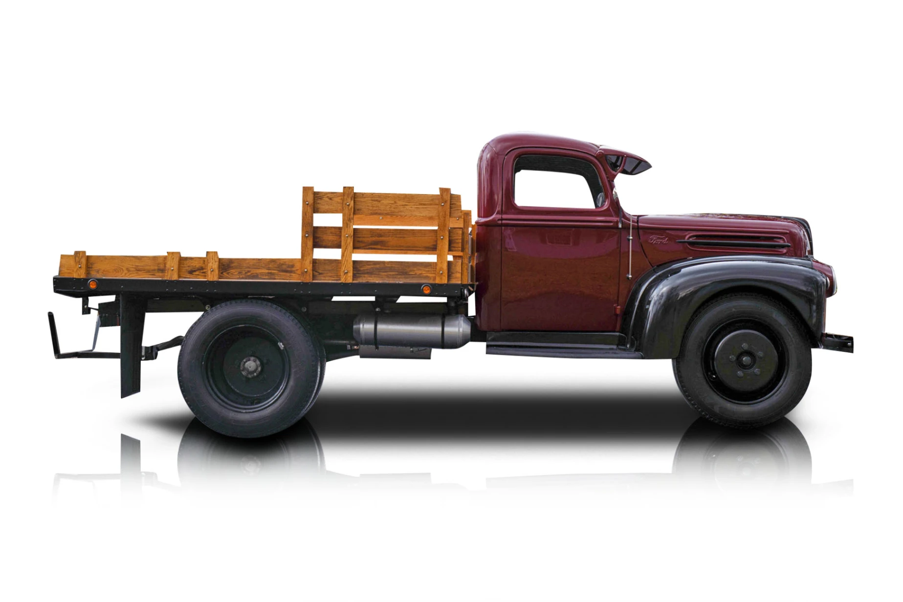 Passenger side photo of vehicle