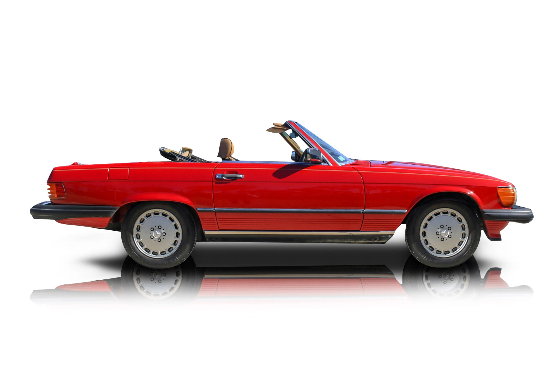 Passenger side photo of vehicle