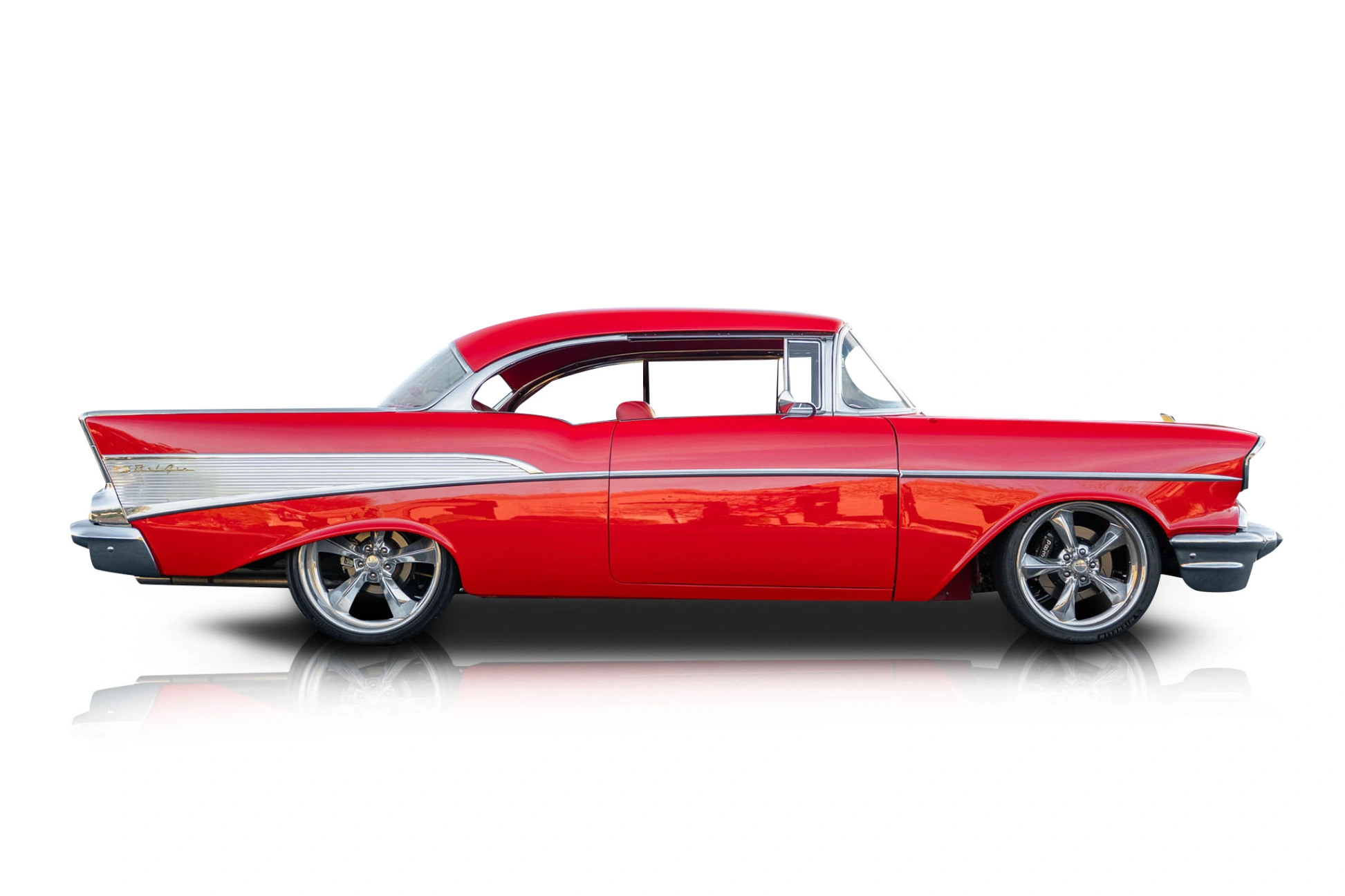 Passenger side photo of vehicle