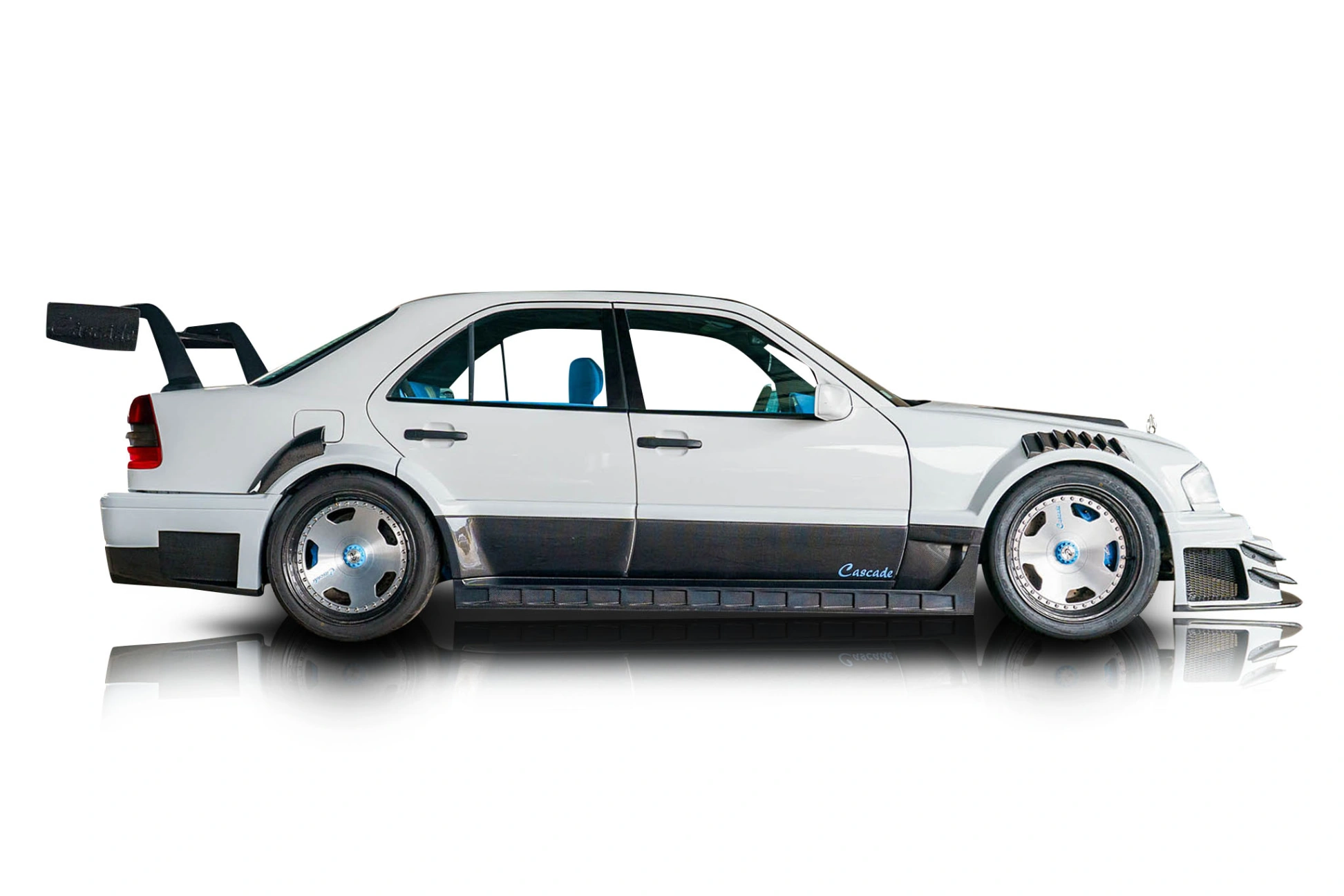 Passenger side photo of vehicle