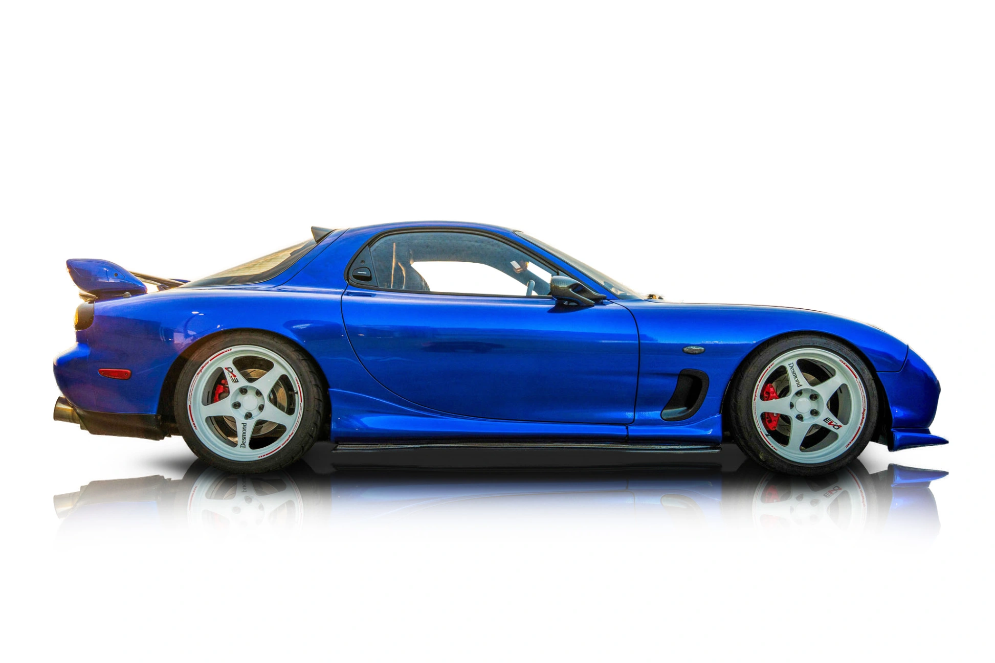 Passenger side photo of vehicle