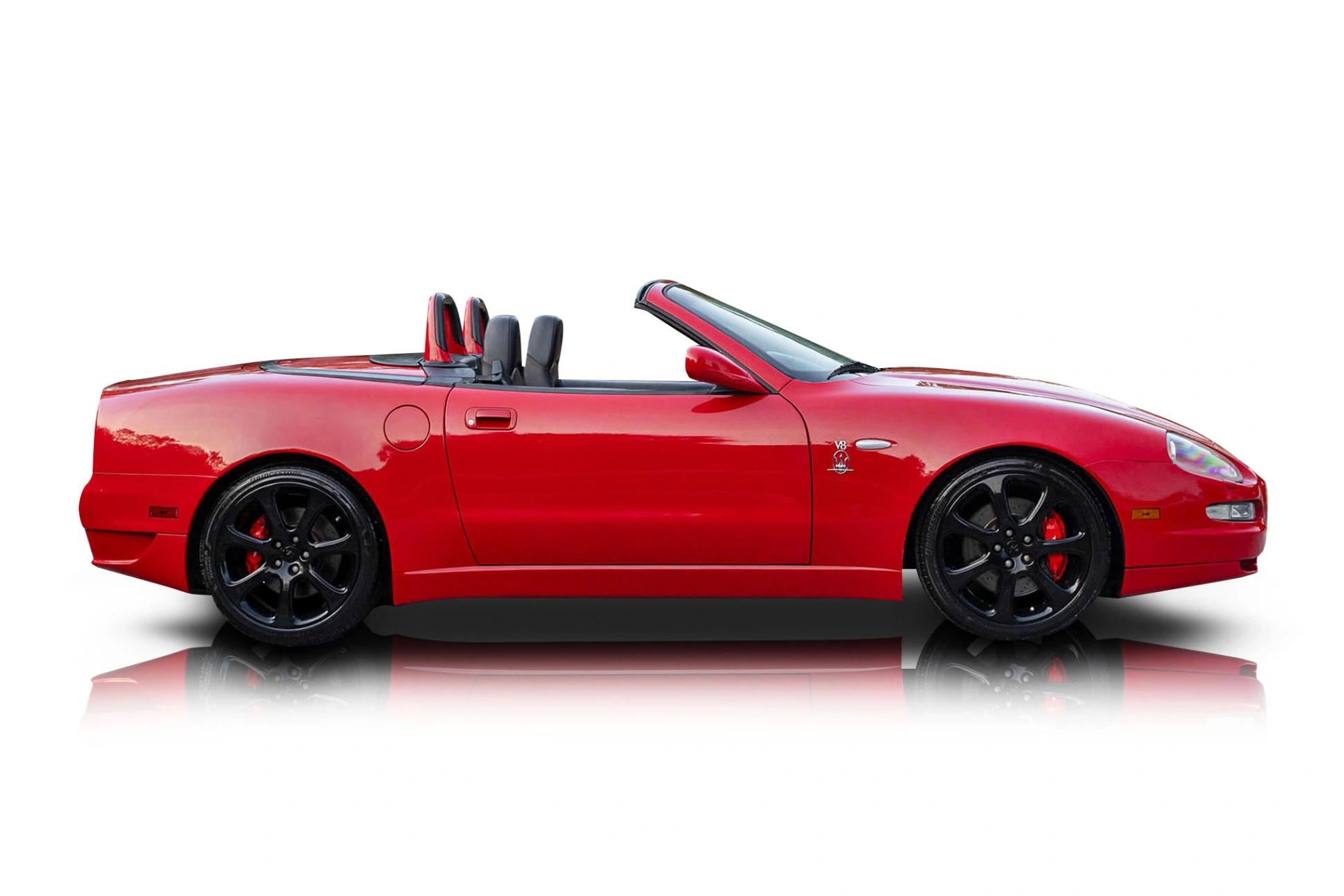 Passenger side photo of vehicle