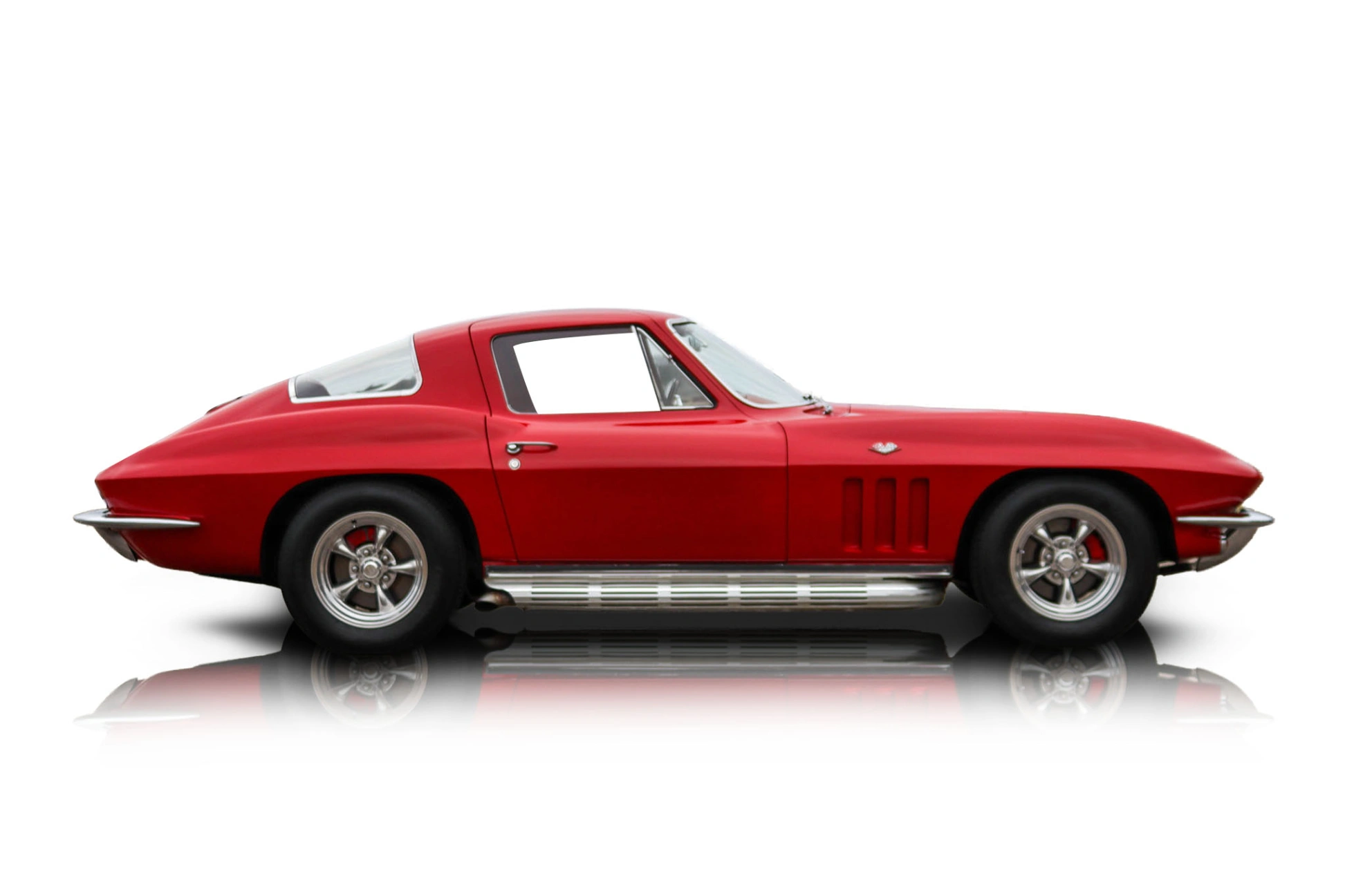 Passenger side photo of vehicle