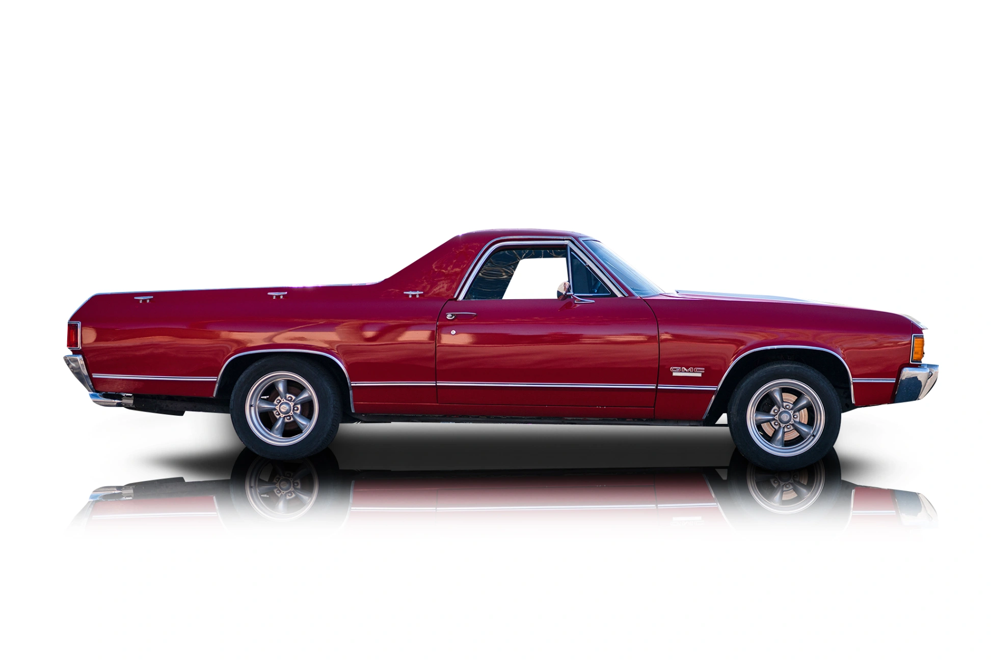 Passenger side photo of vehicle