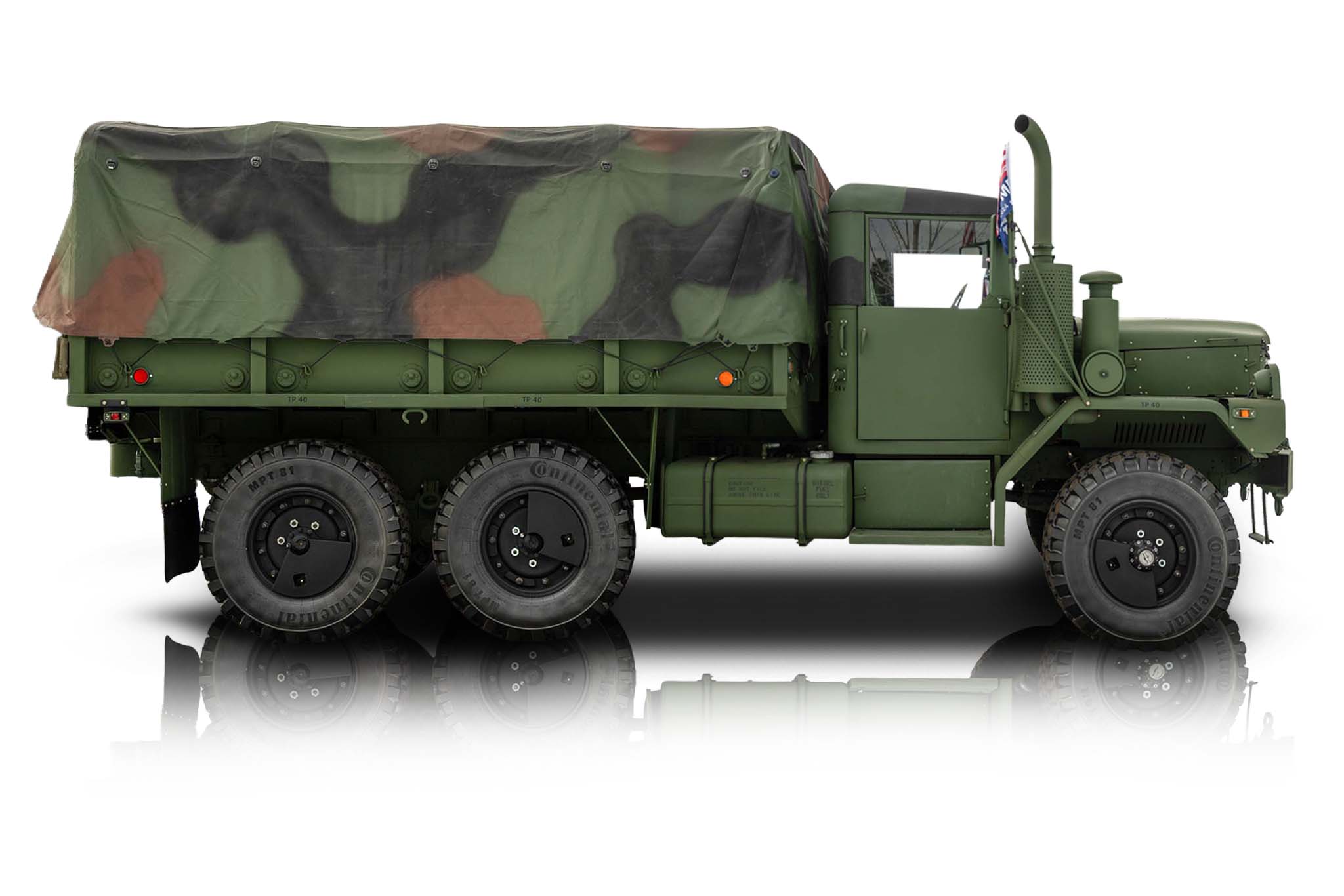 Passenger side photo of vehicle