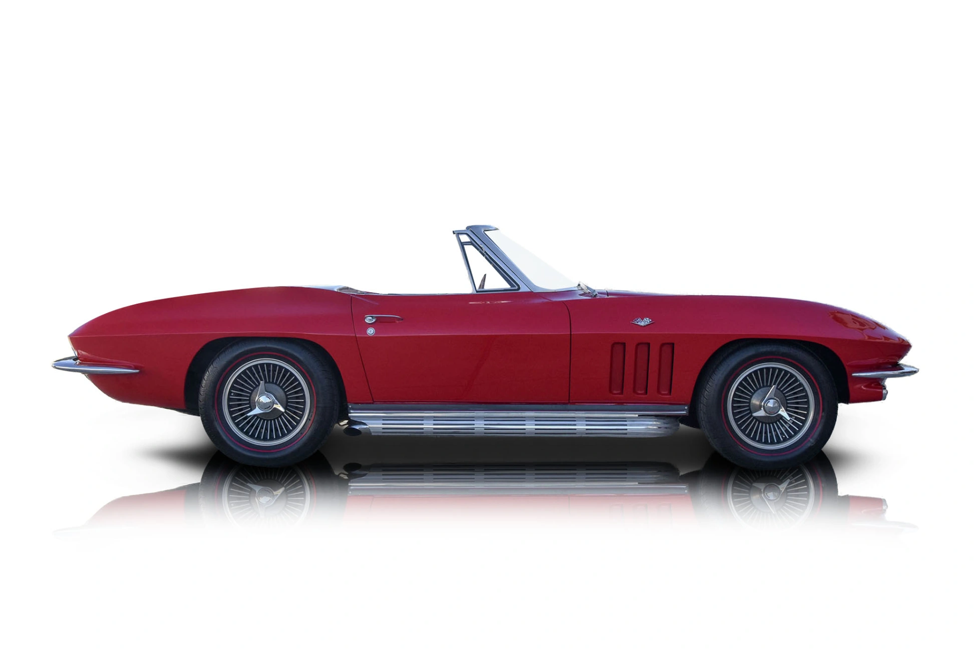 Passenger side photo of vehicle