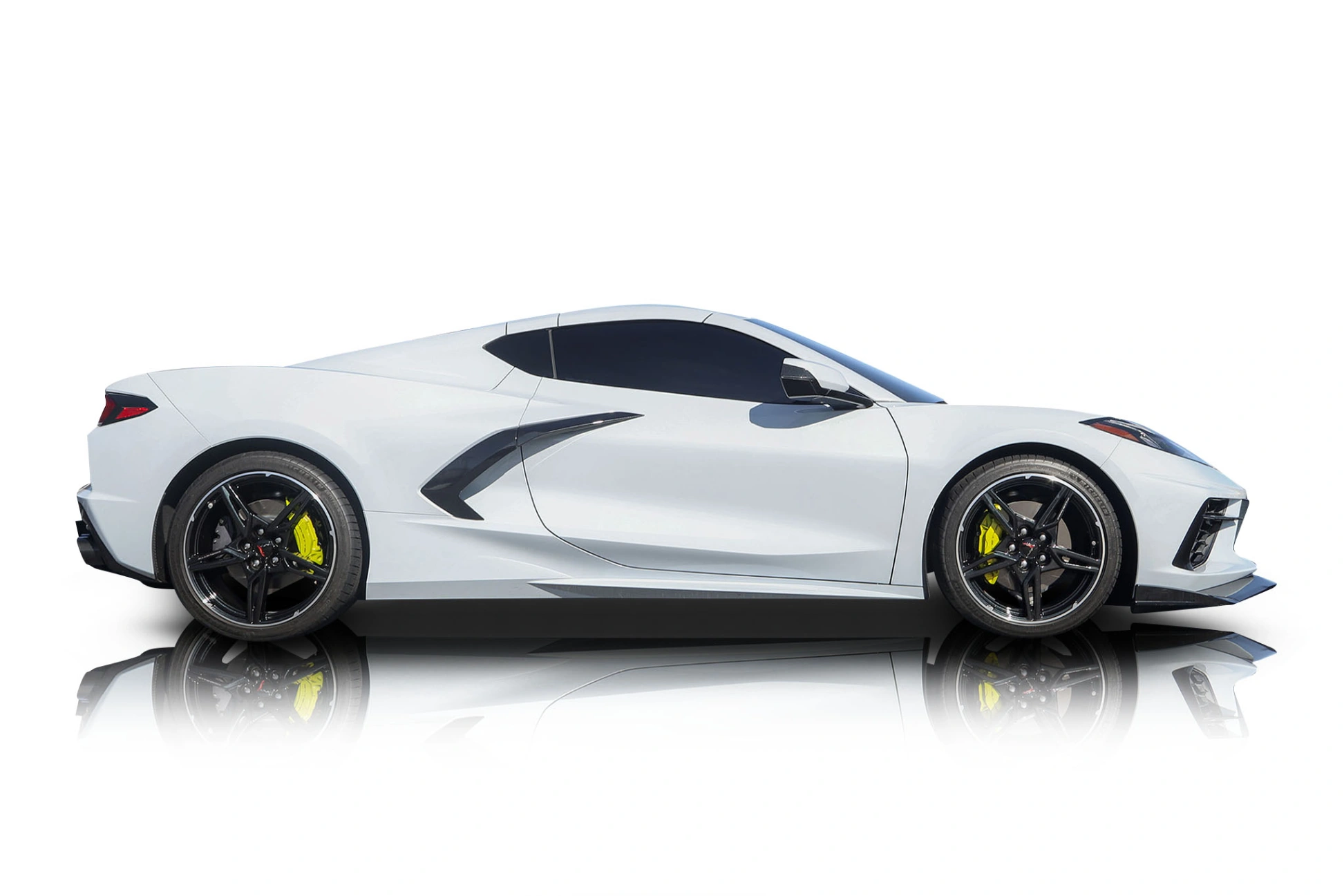 Passenger side photo of vehicle