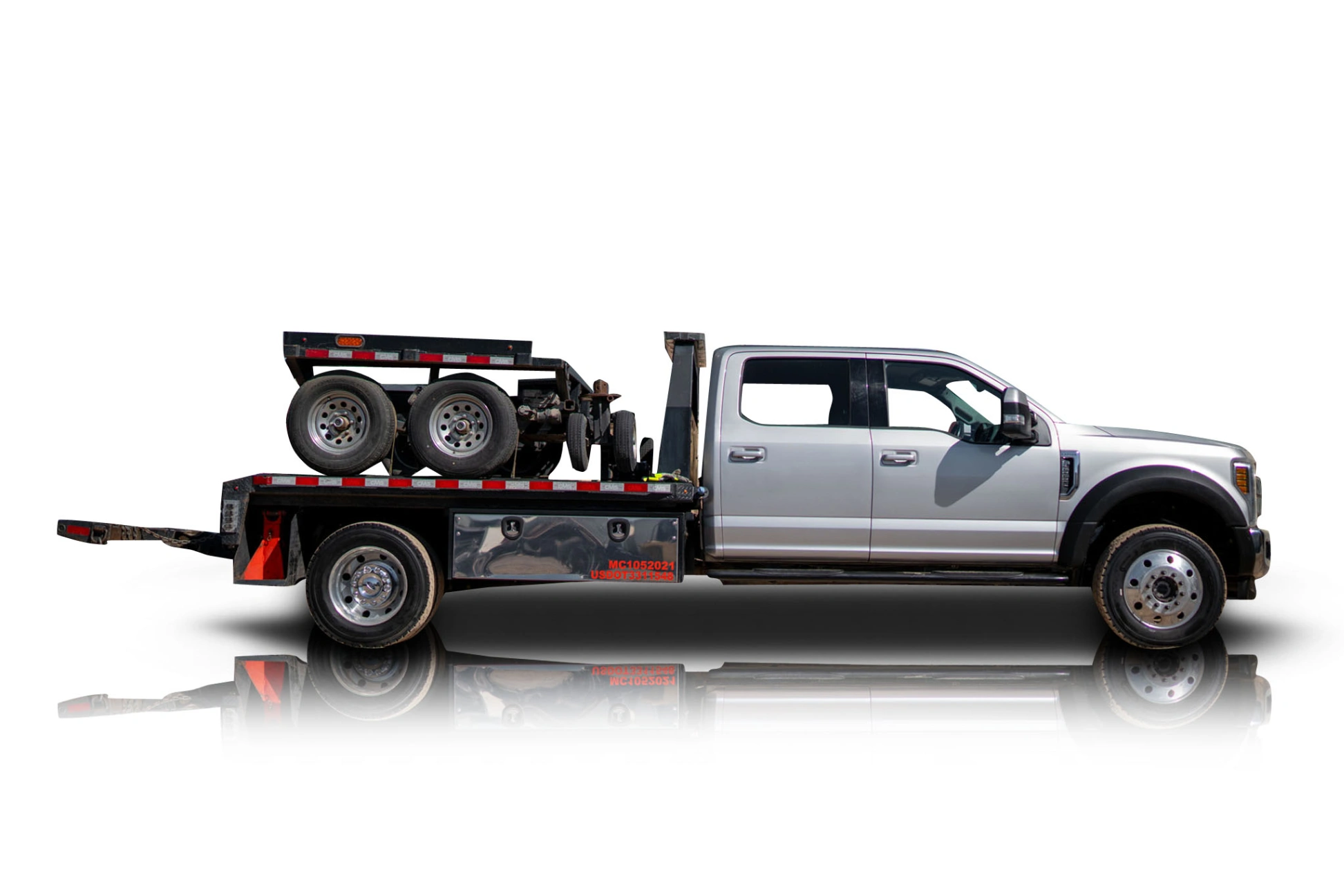 Passenger side photo of vehicle