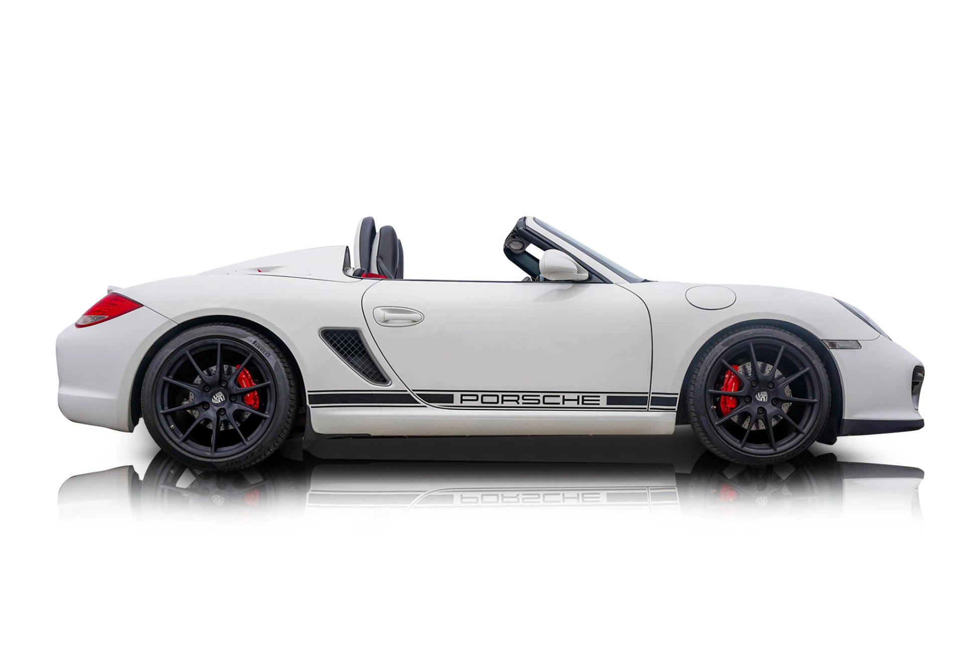 Passenger side photo of vehicle