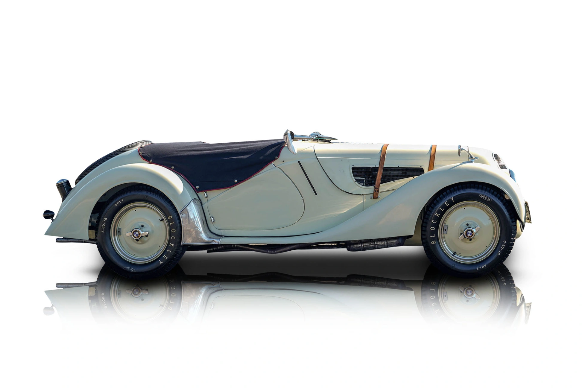 Passenger side photo of vehicle