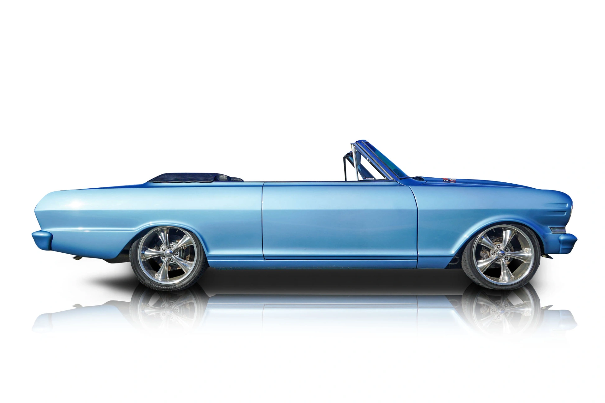 Passenger side photo of vehicle