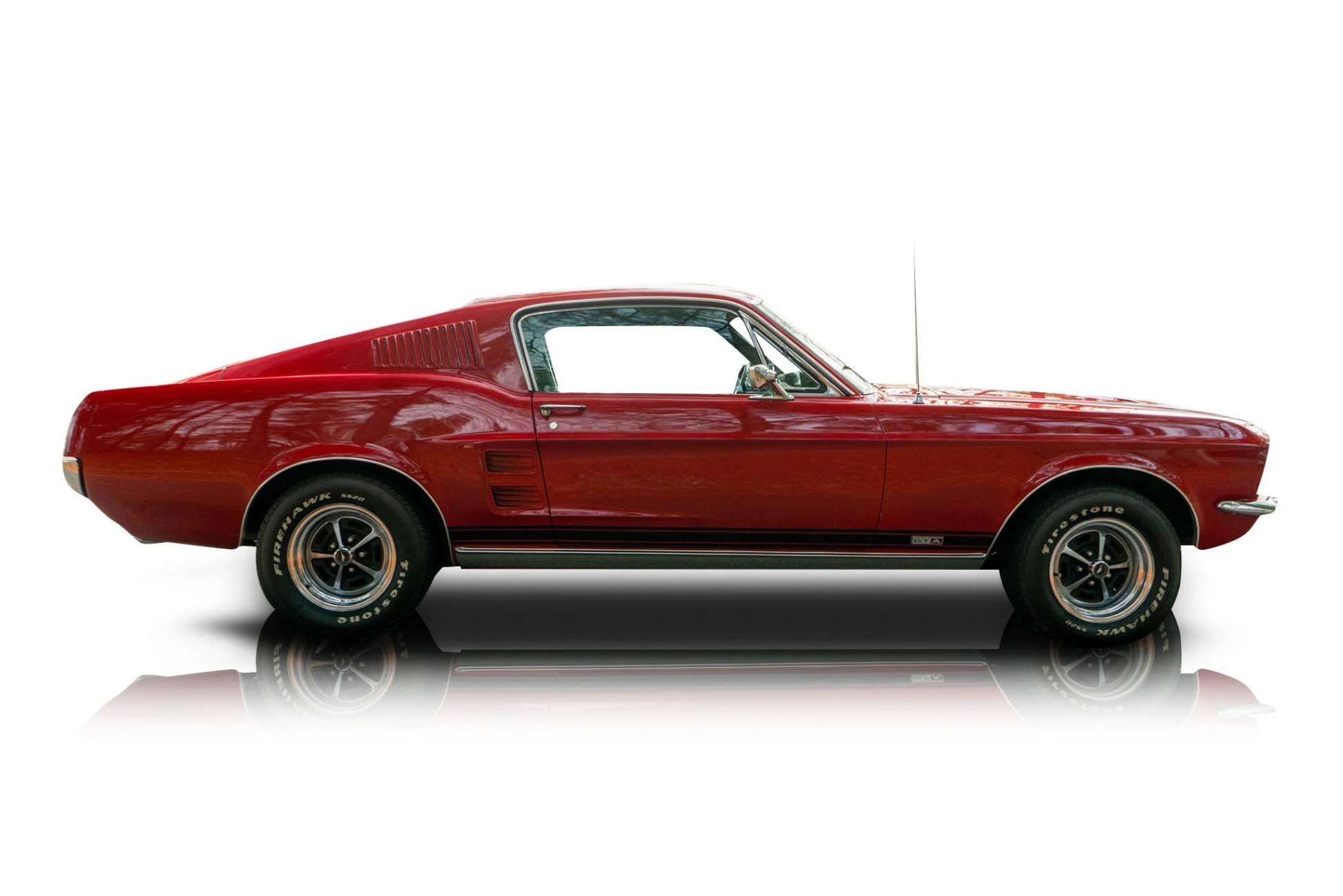 Passenger side photo of vehicle