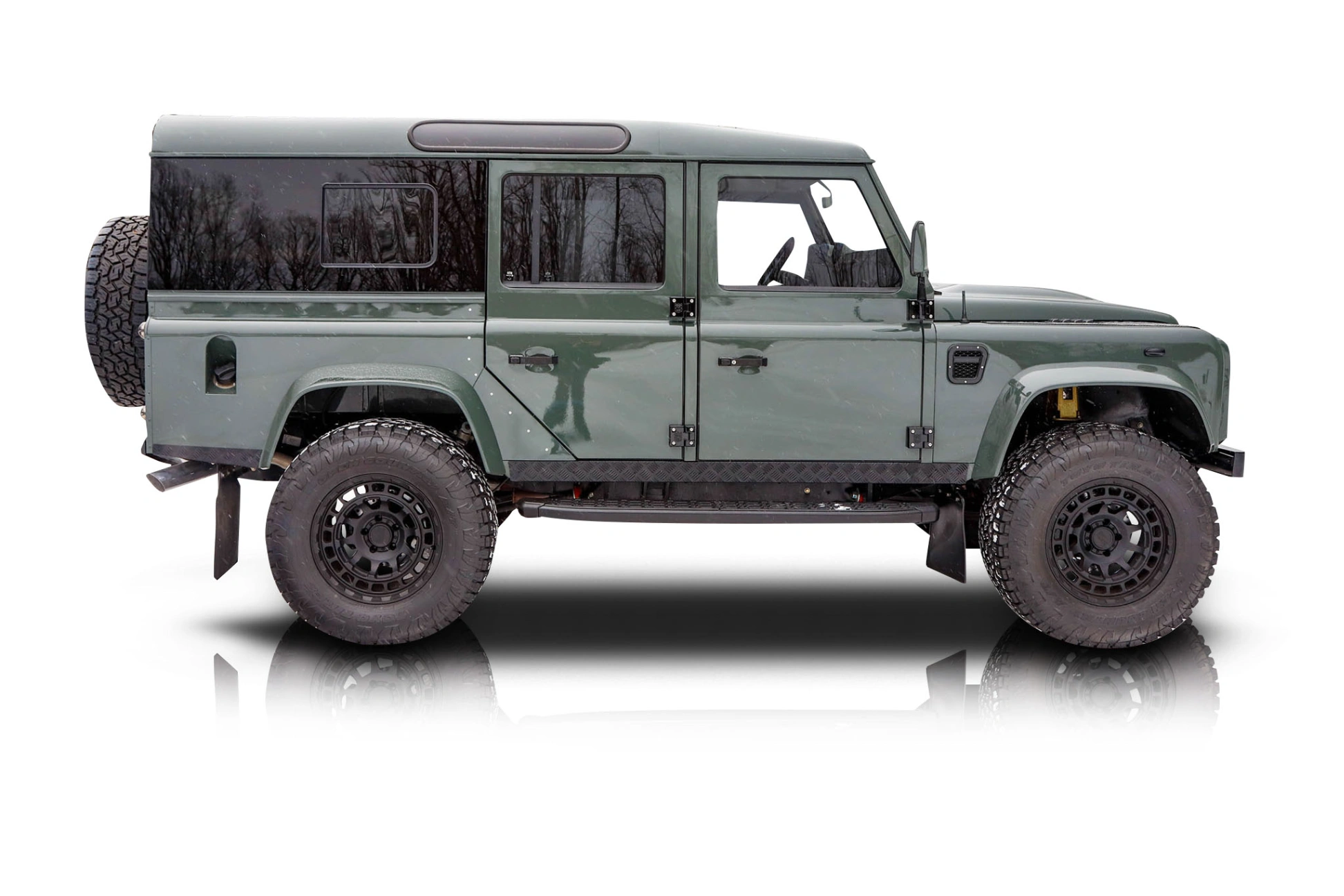 Passenger side photo of vehicle