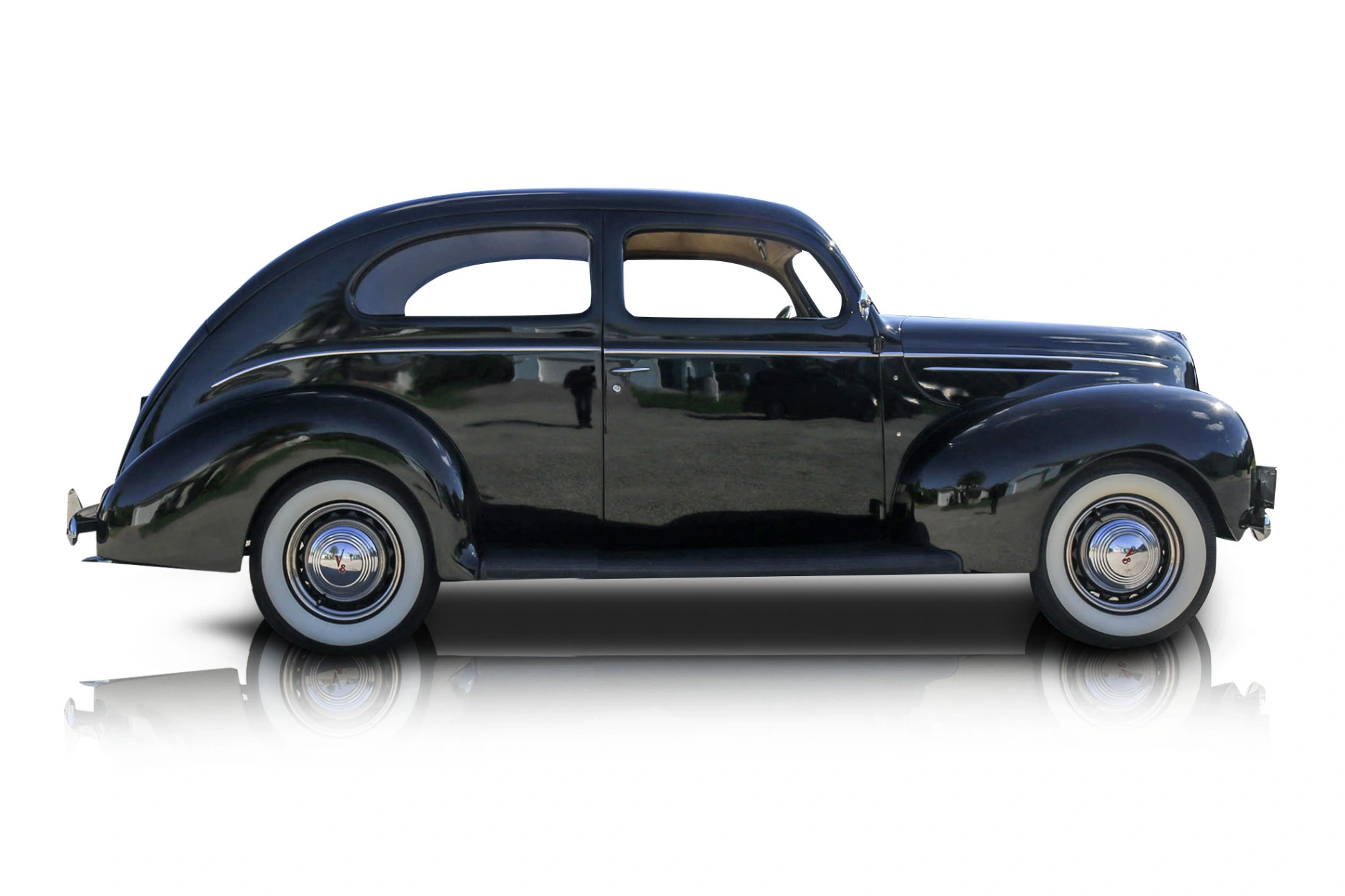 Passenger side photo of vehicle