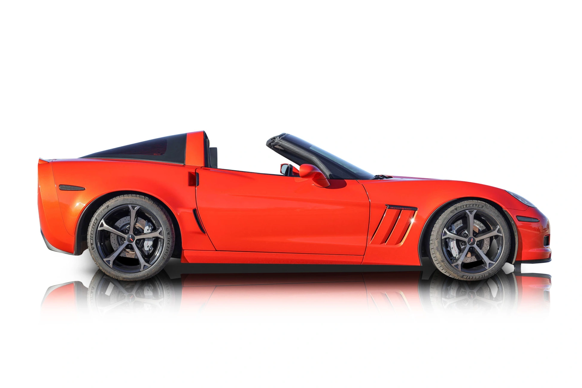 Passenger side photo of vehicle