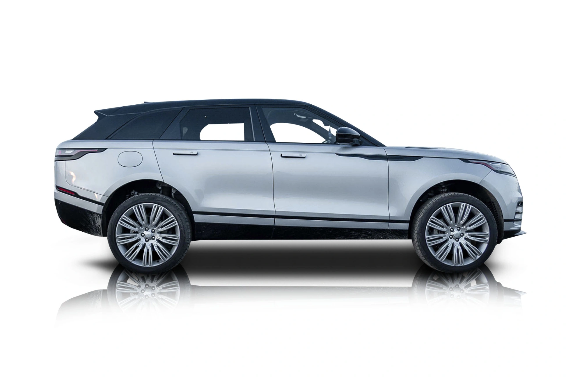 Passenger side photo of vehicle