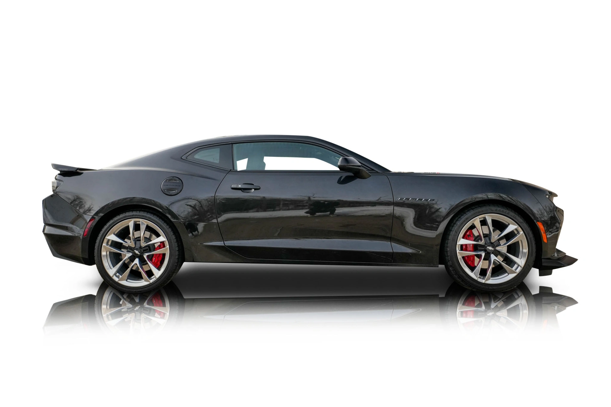 Passenger side photo of vehicle